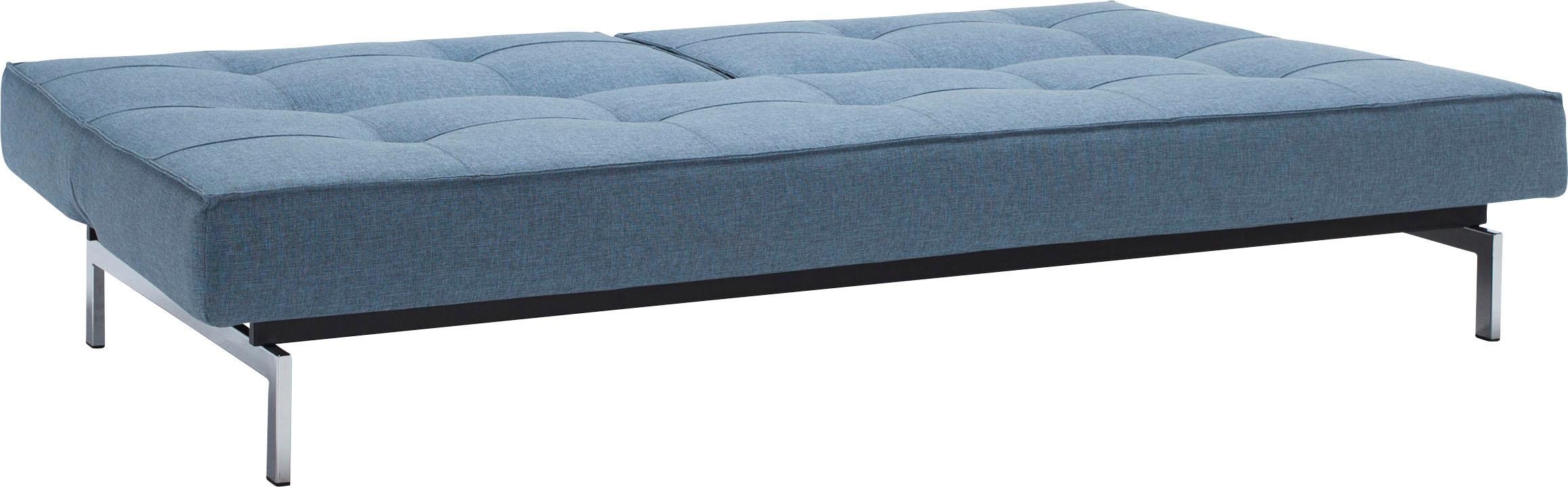 INNOVATION LIVING ™ Schlafsofa »Splitback«, mit chromglänzenden Beinen, in skandinavischen Design