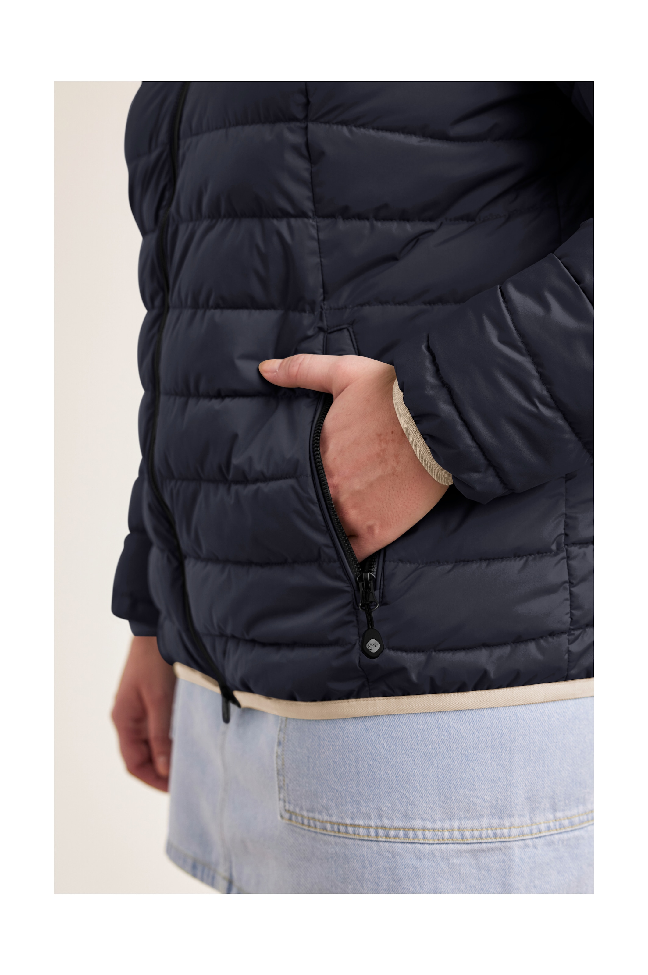 STOY Steppjacke »STS 3 WMN QLTD JCKT«, atmungsaktive, wasserabweisende Damen Steppjacke in großen Größen