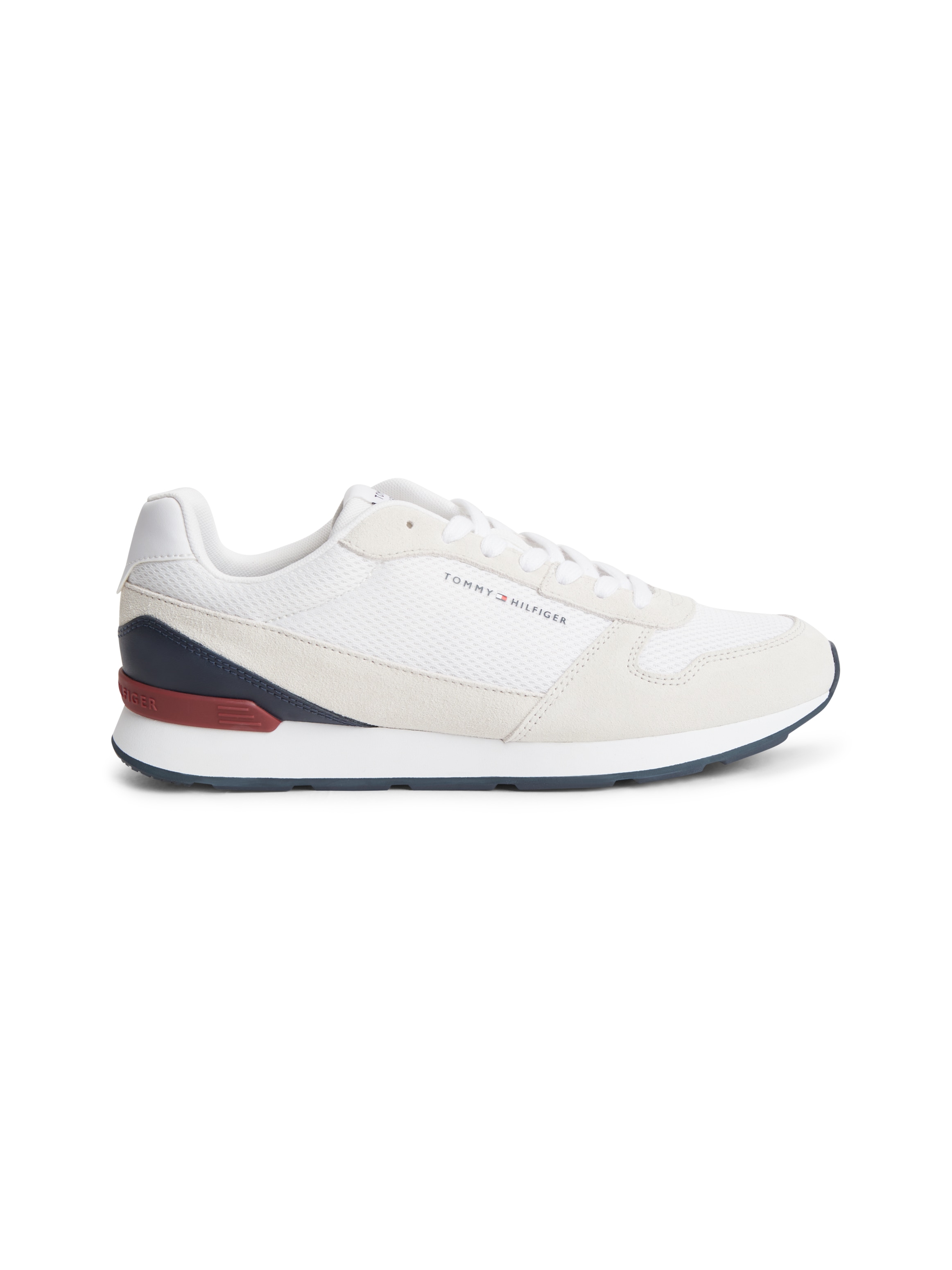 Tommy Hilfiger Sneaker »LIGHT EVA RUNNER SEASONAL MESH«  Freizeitschuh, Halbschuh, Schnürschuh mit Kontrastbesätzen