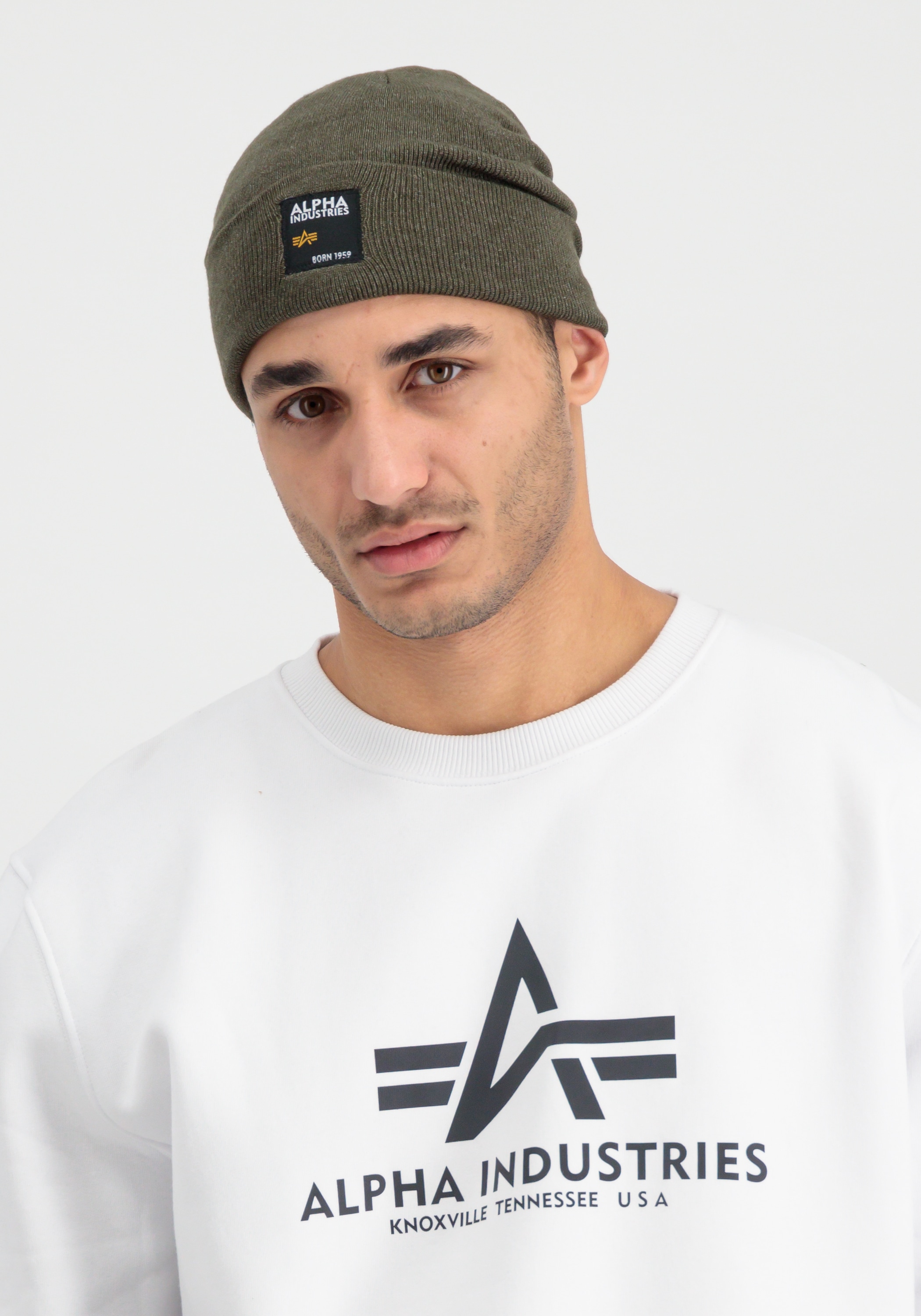 Alpha Industries Skimütze »Alpha Industries Accessoires - Headwear Label Beanie«