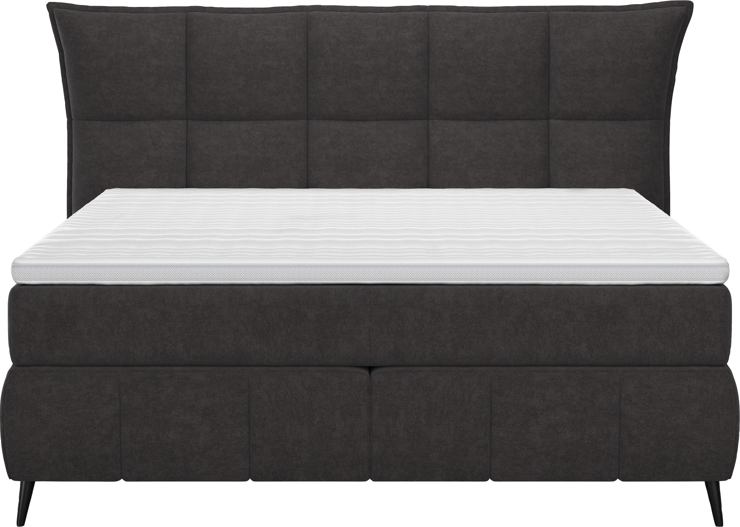 COTTA Boxspringbett »Sarah«, inkl. Topper, 2 Matratzenkerne, Härtegrade H2, H3 oder H4