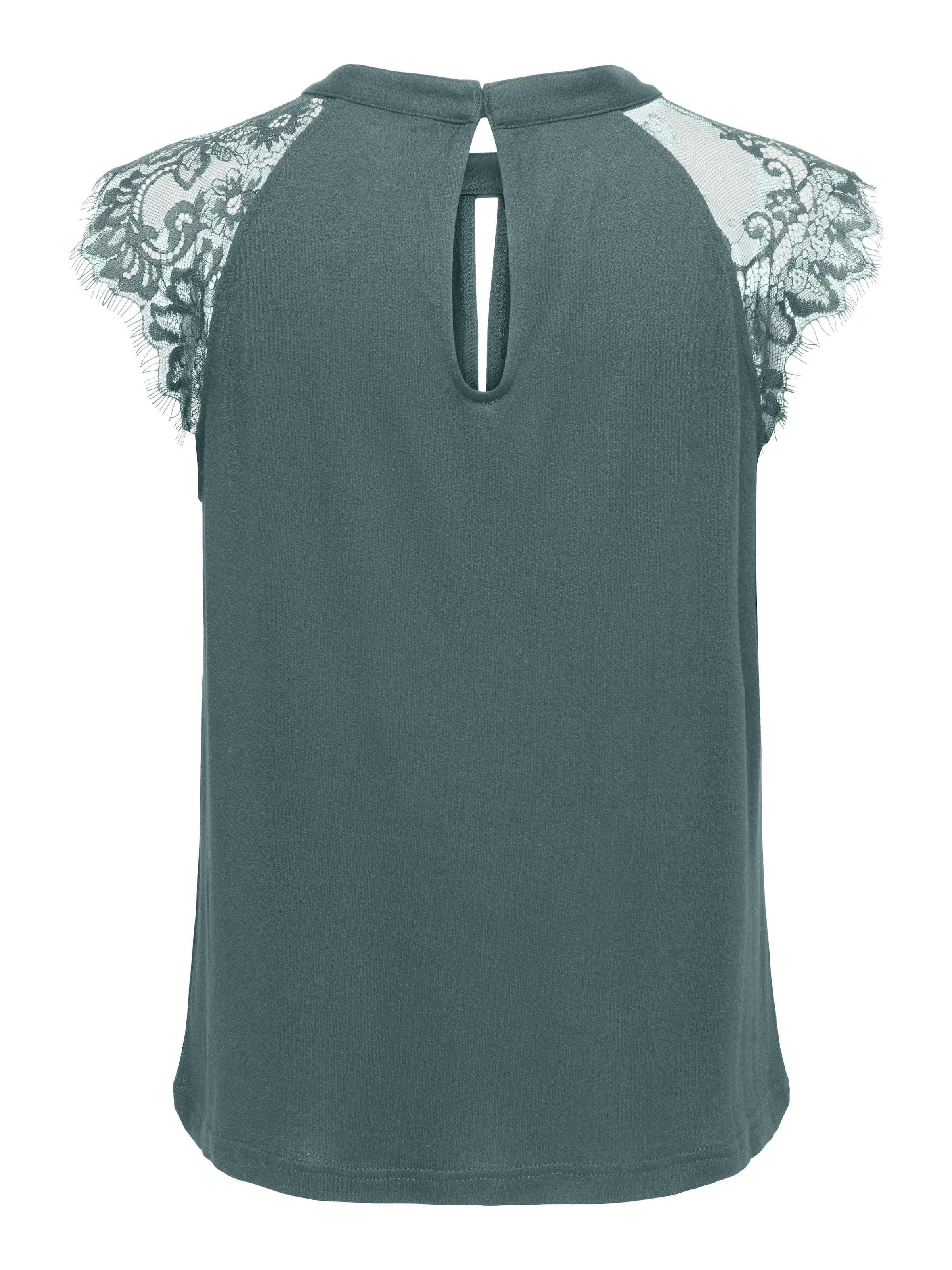 ONLY Kurzarmshirt »ONLNICOLA S/S TOP CS JRS« Viskose, regular fit, Rundhals