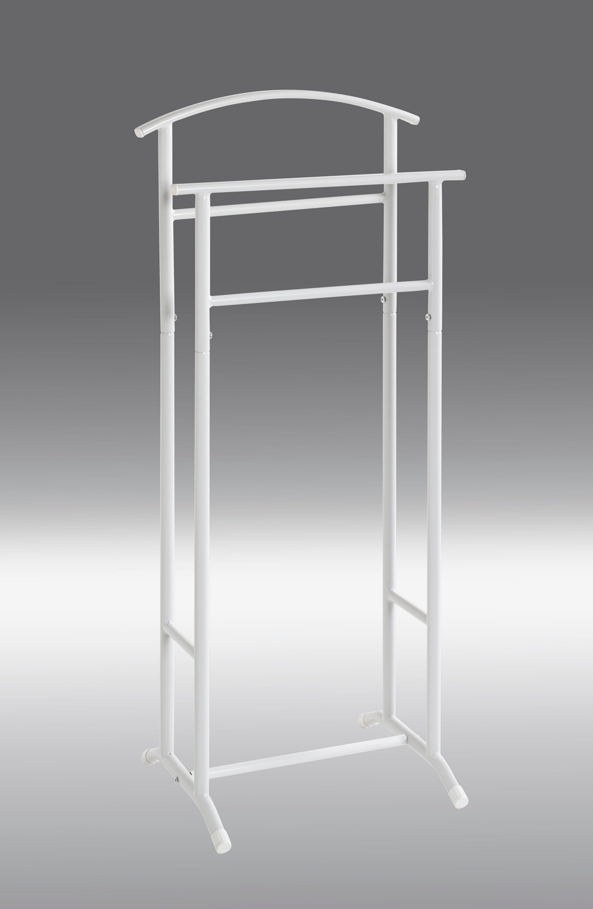 HAKU »Anzugständer, Dressboy, Kleiderboy, Kleiderbutler, Stiller Diener« Freiform - aus Metall -B/T/H 48/36/107 cm