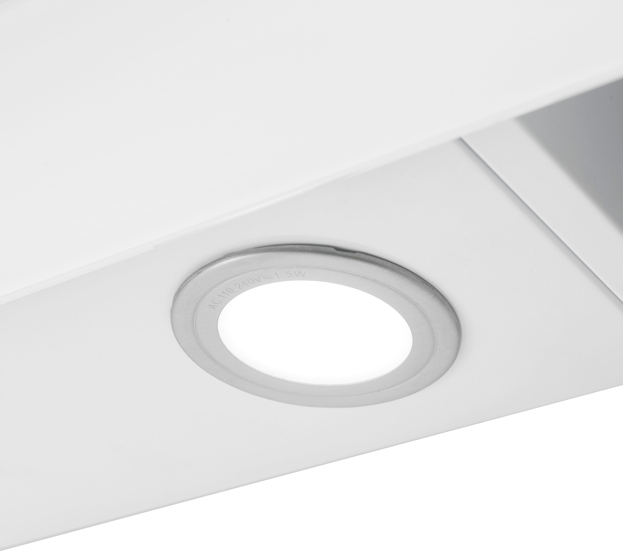 RESPEKTA Kopffreihaube »CH22010«, 60 cm, 3 Leistungsstufen, LED-Beleuchtung, Ab- und Umluftfähig