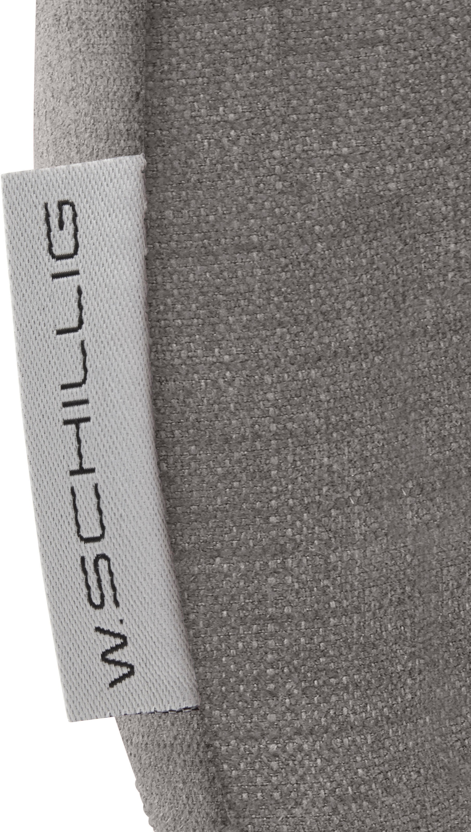 W.SCHILLIG Hocker »enjoy&MORE«, Füße silber matt, Breite 106 cm