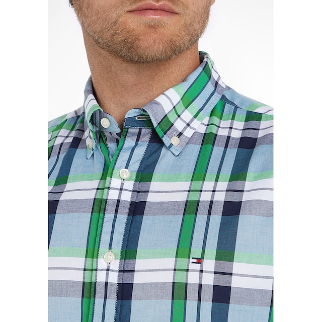 Tommy Hilfiger Langarmhemd »NATURAL SOFT TARTAN RF SHIRT«, in karierter  Optik online kaufen