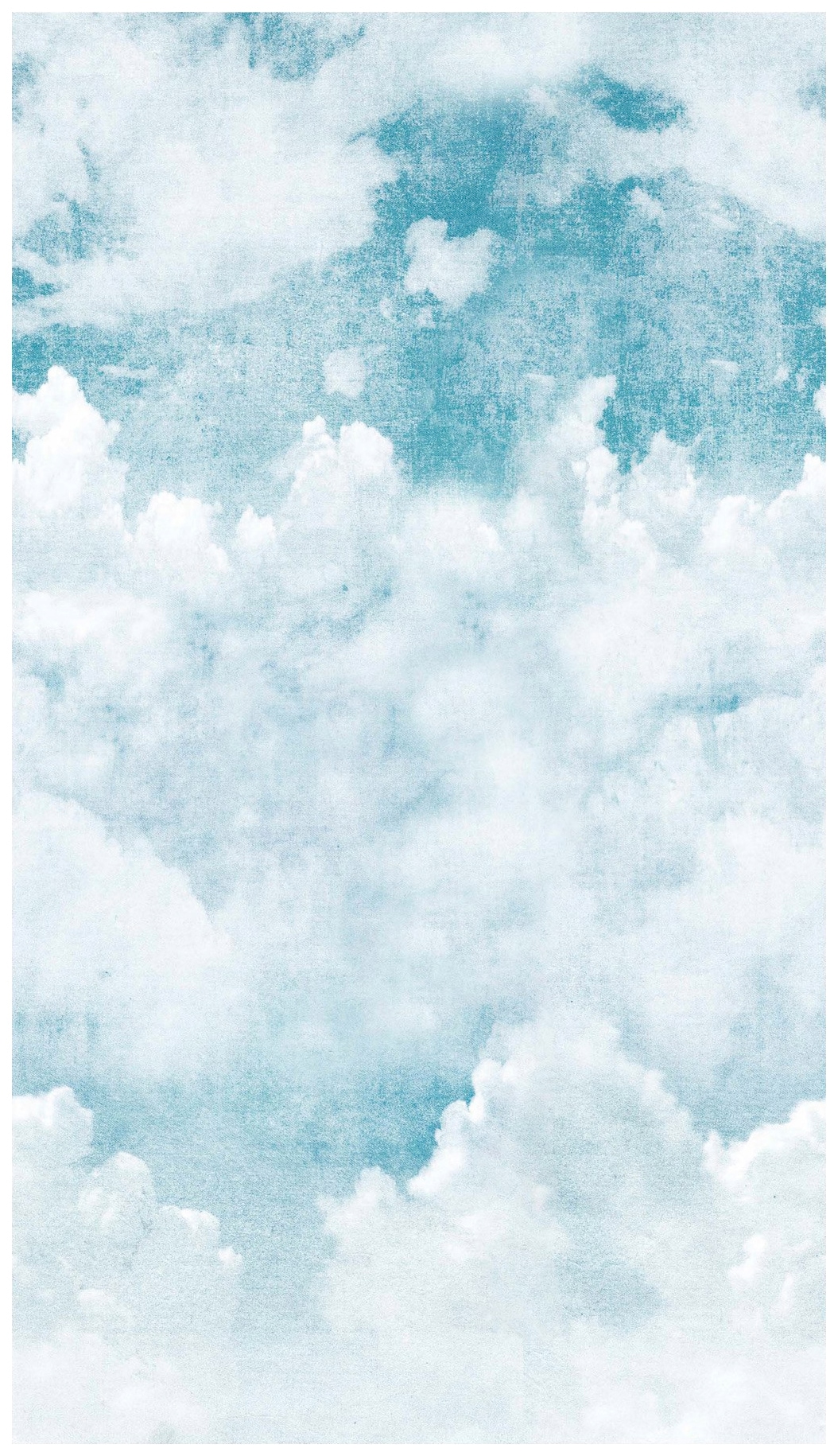 Bodenmeister Fototapete »Wolken-Himmel blau«