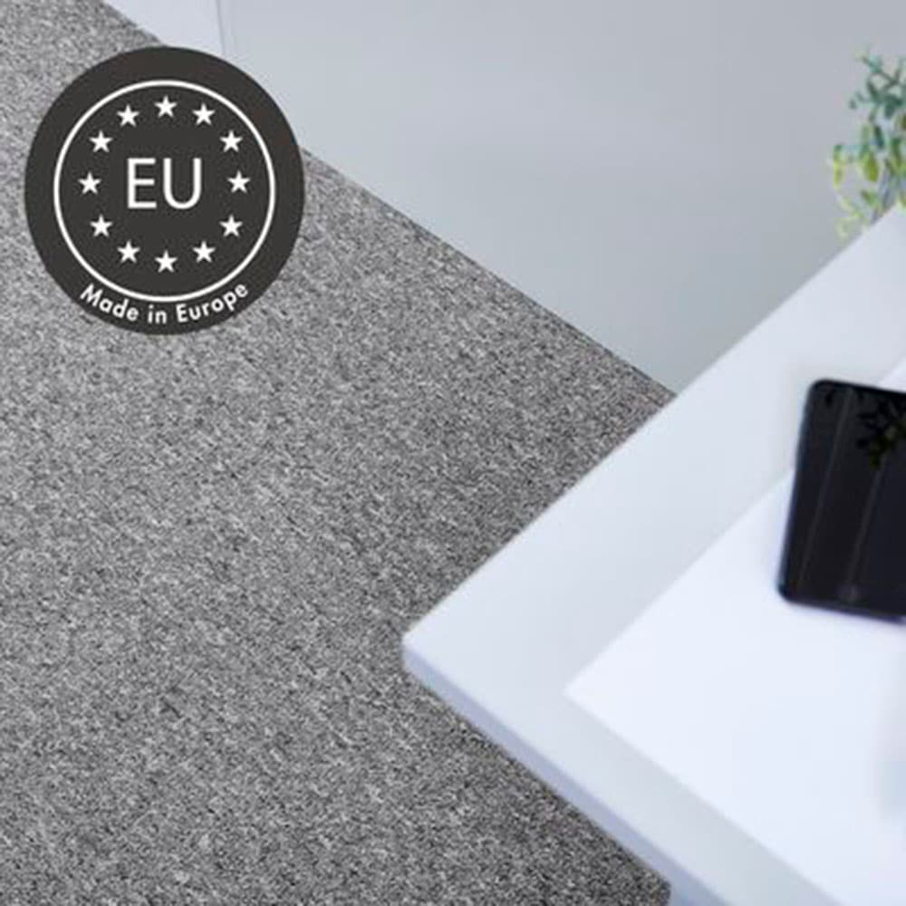 Andiamo Teppichboden »Carlos, Feinschlinge, Made in Netherlands« rechteckig 6,5 mm Höhe melierte Optik, Breite 400 cm oder 500 cm,  strapazierfähig