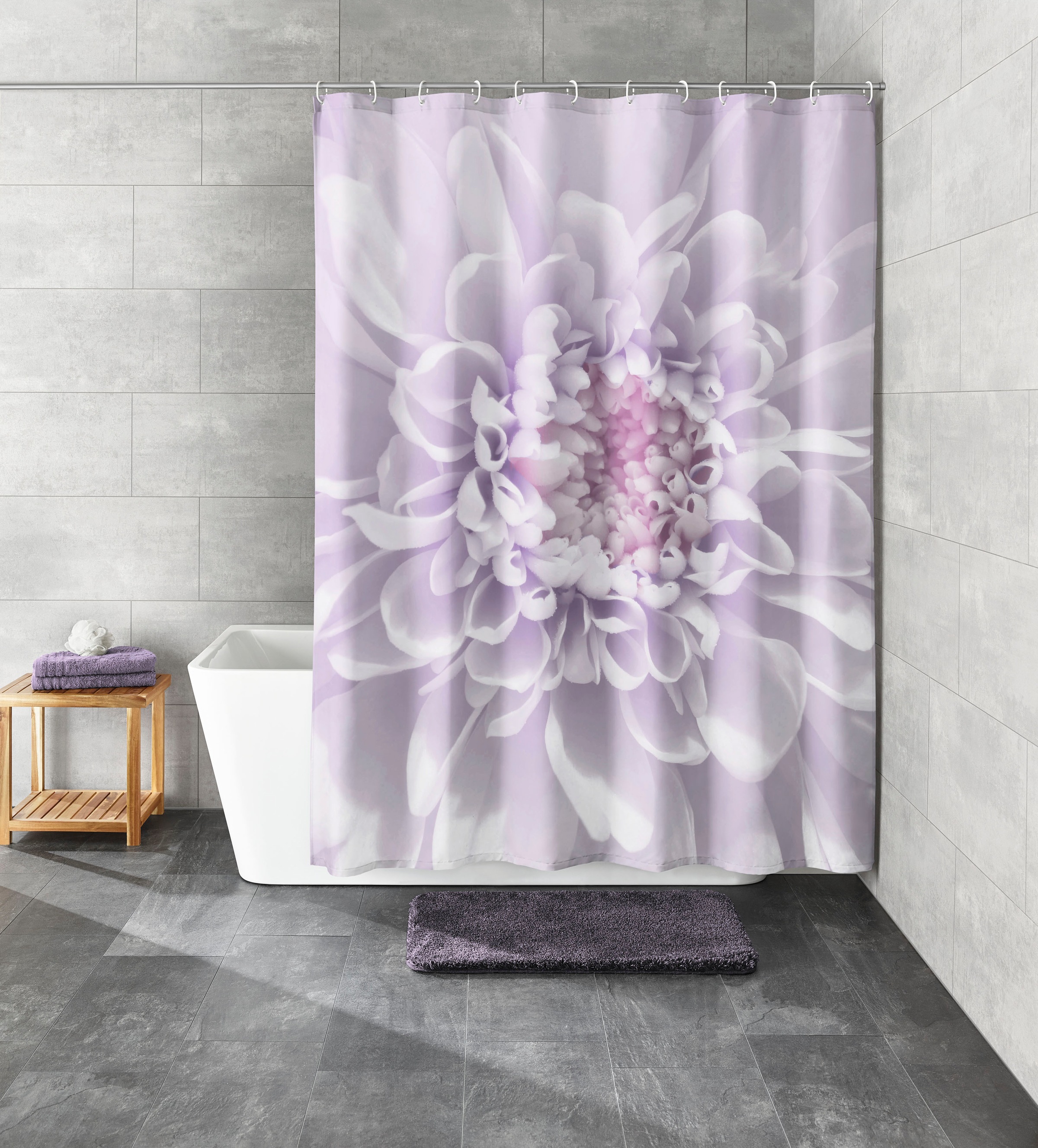 Kleine Wolke Duschvorhang »Dahlia« Breite 180 cm günstig online kaufen