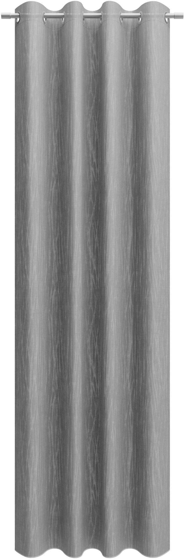 Neutex for you! Vorhang »RAYA« Ösen 1 Stk. tlg. Grafische Linienstruktur