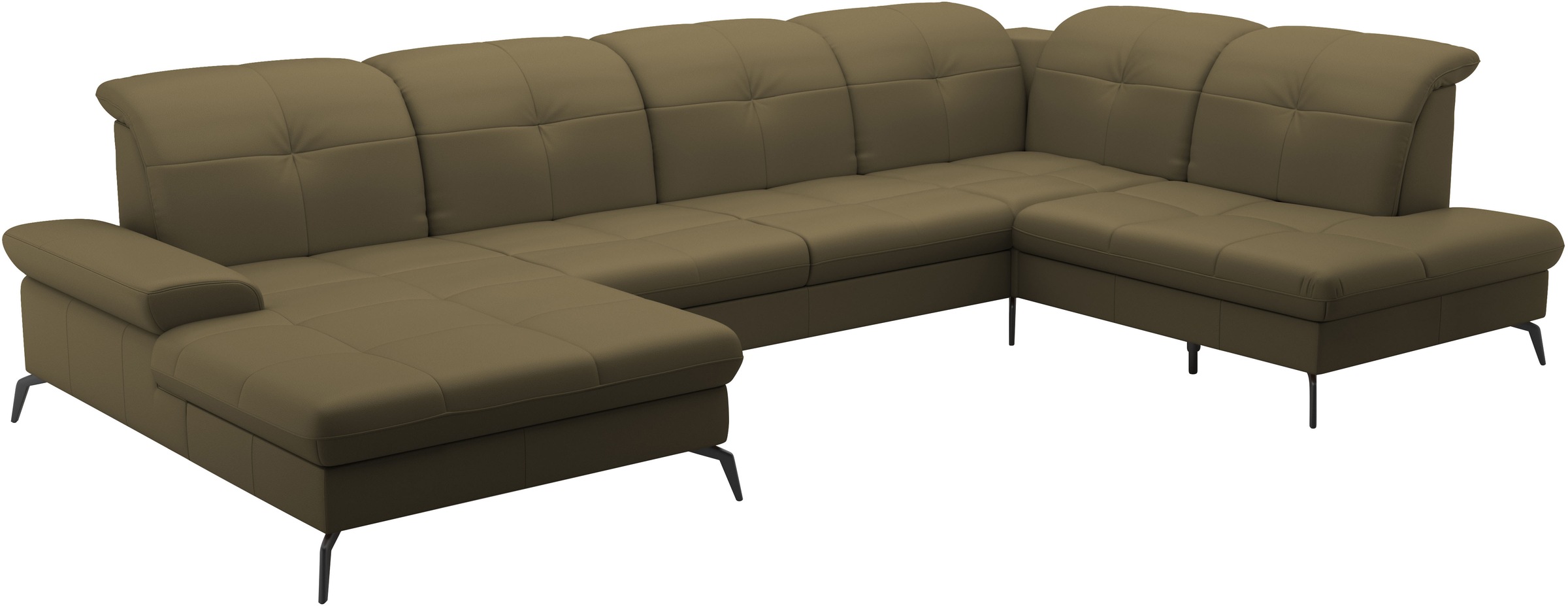 sit&more Wohnlandschaft »Amica«, inkl Sitztiefenverstellung und Armteilverstellung