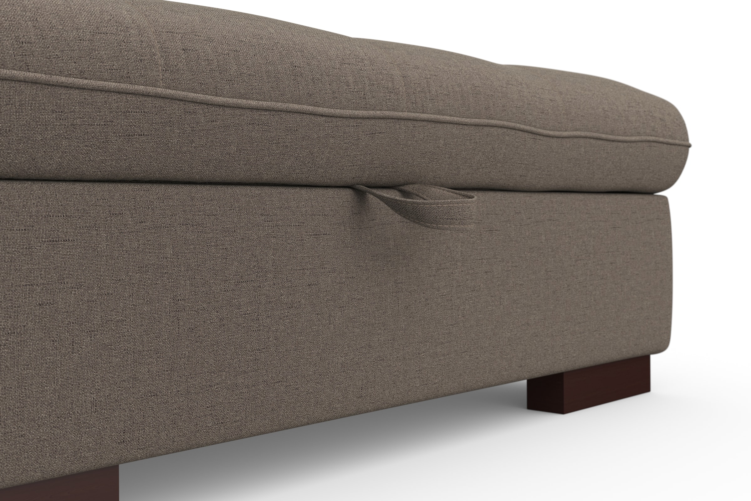 sit&more Ecksofa »Luxor L-Form«, wahlweise mit Bettfunktion, Bettkasten und Kopfteilverstellung