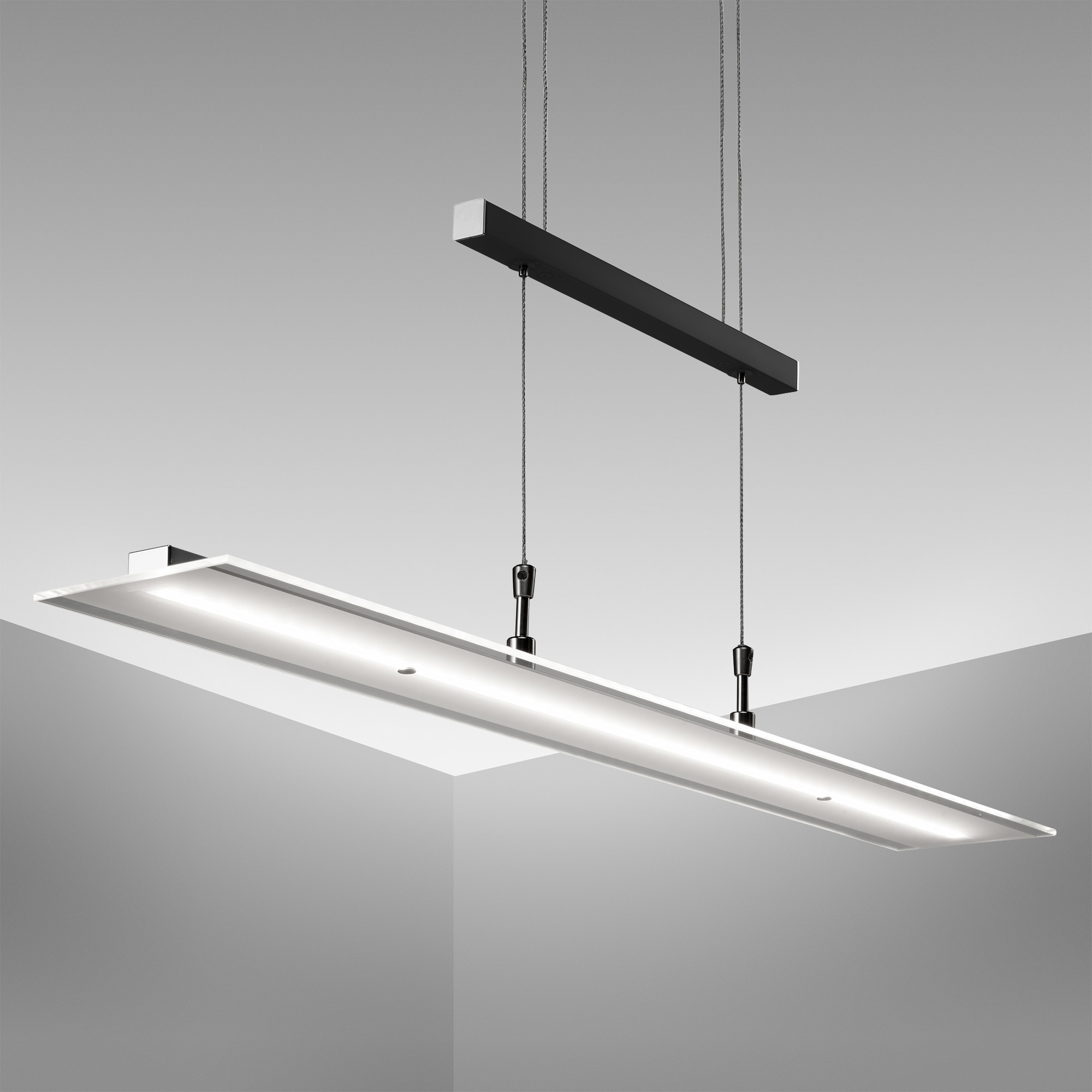 B.K.Licht LED Pendelleuchte »BKL1491 LED Pendellampe, stufenlos höhenverste günstig online kaufen