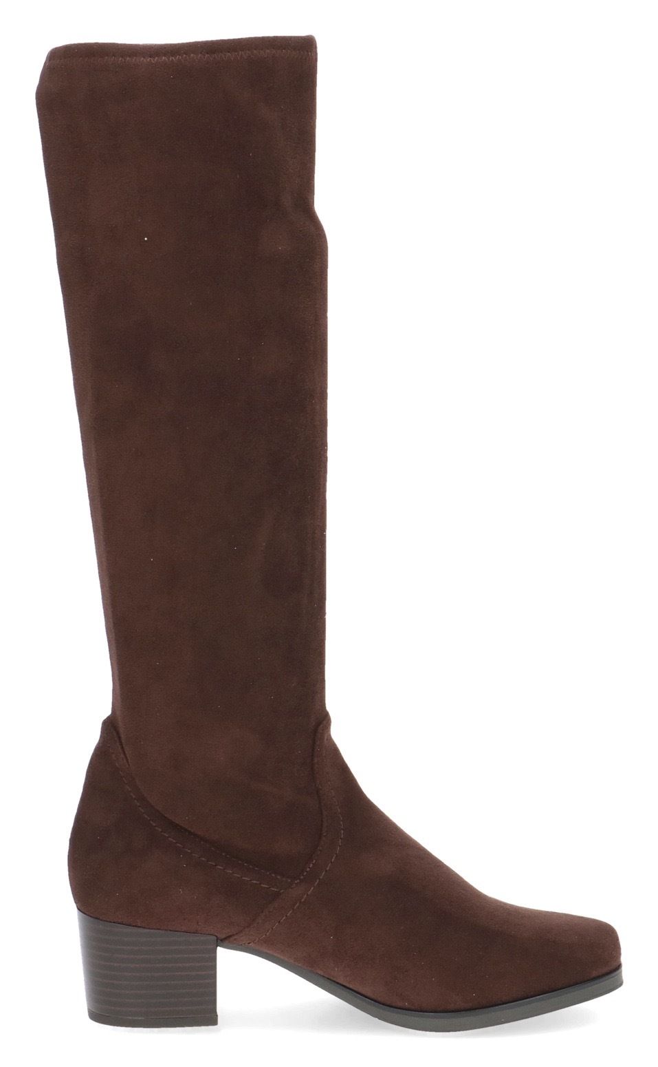 Caprice Stiefel, Blockabsatz, Schlupfstiefel mit Stretch-XS-Schaft in schmaler Form