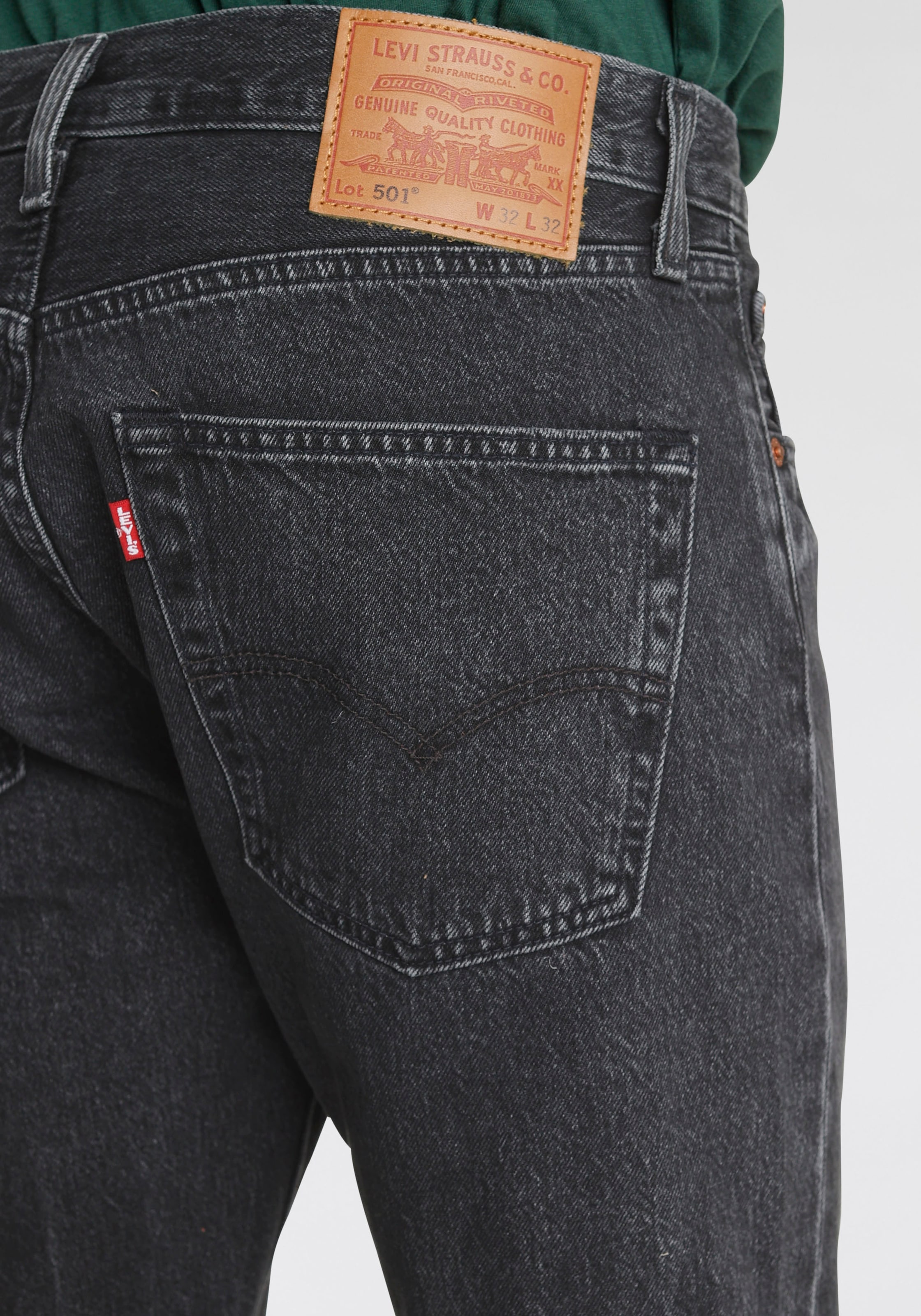 Levi's® Straight-Jeans »501 LEVI'S ORIGINAL«, mit Markenlabel