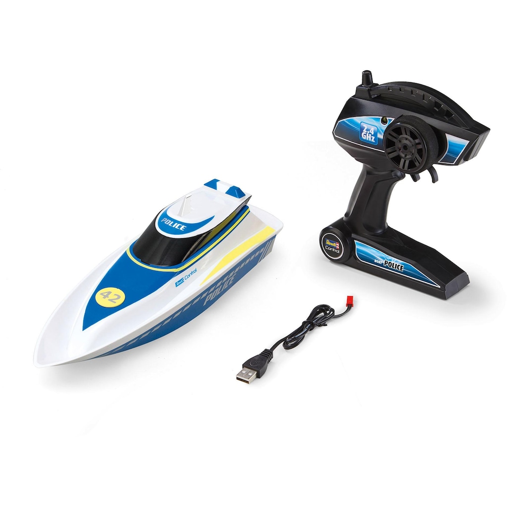 Revell® RC-Boot »Revell® control, Police, 2,4 GHz«