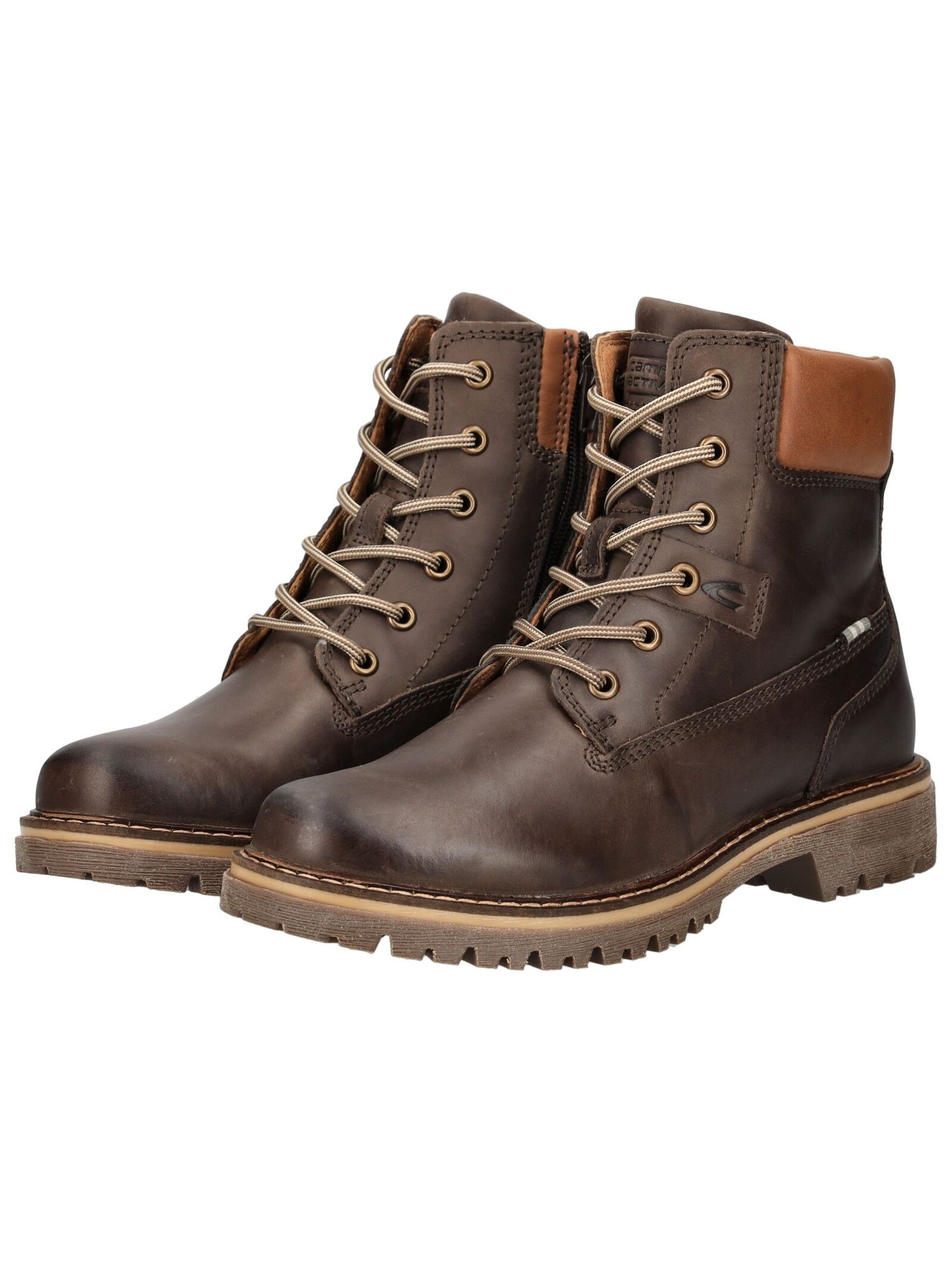 camel active Schnürstiefelette »camel active Stiefelette Leder«