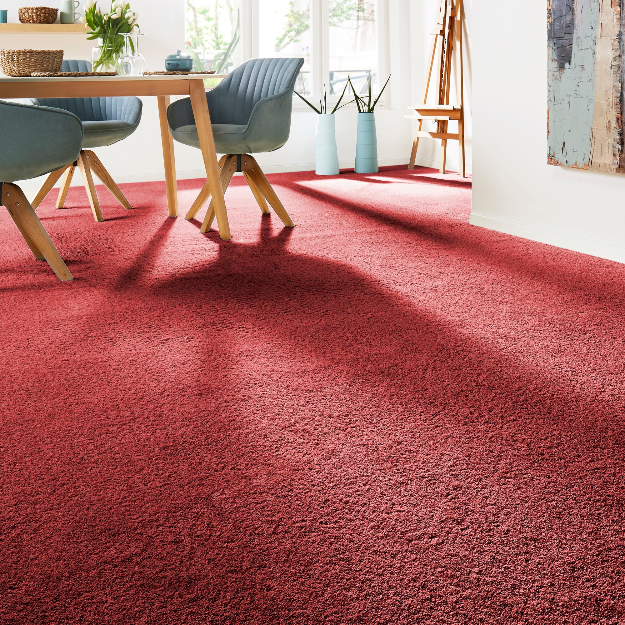 Andiamo Teppichboden »Verona, Velours, Made in Belgium«, rechteckig, 6 mm H günstig online kaufen