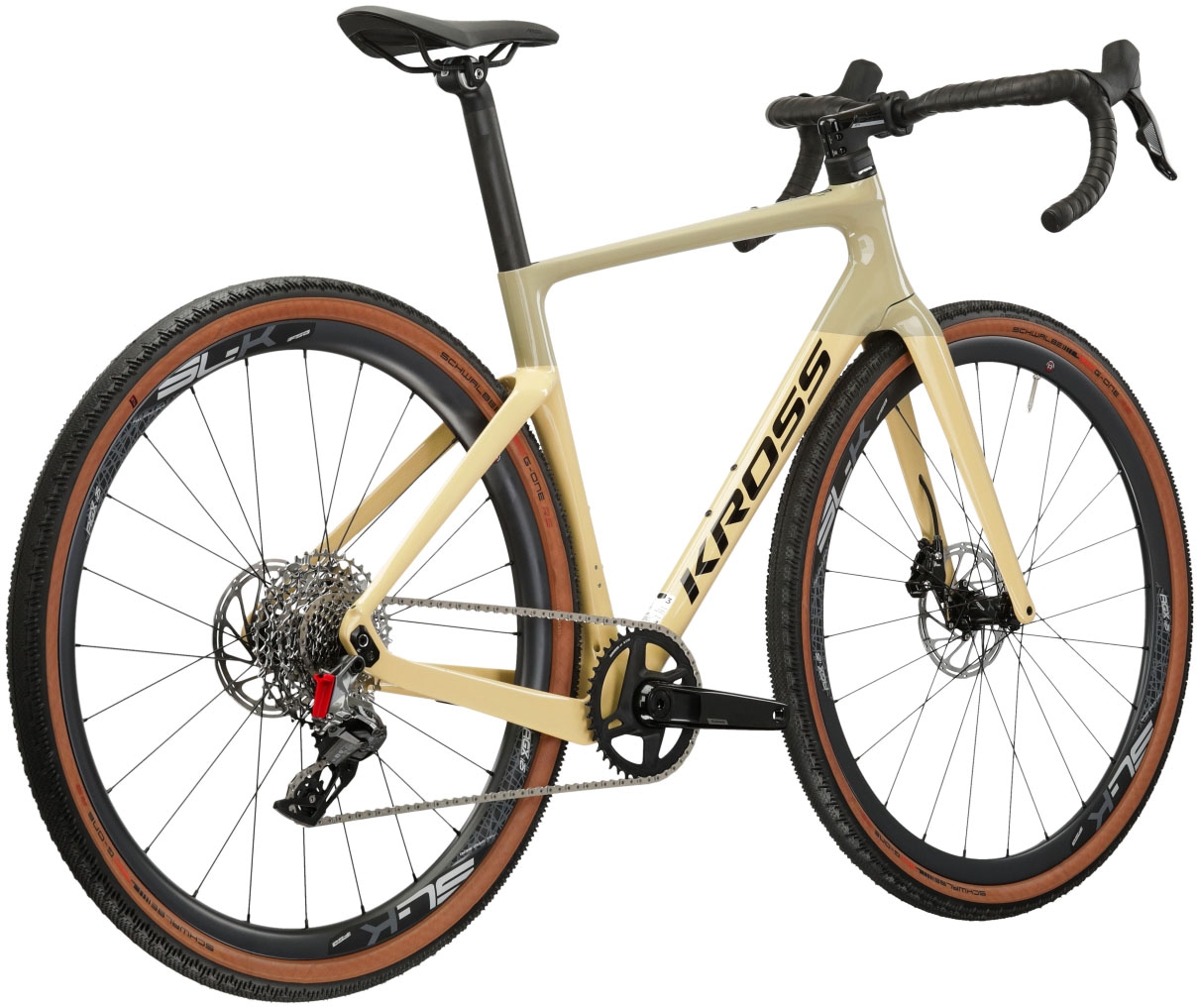 Kross Gravelbike »KROSS Gravelbike Esker RS 3.0 28" braun«, 12 Gang, SRAM, RIVAL XPLR AXS Schaltwerk, Kettenschaltung