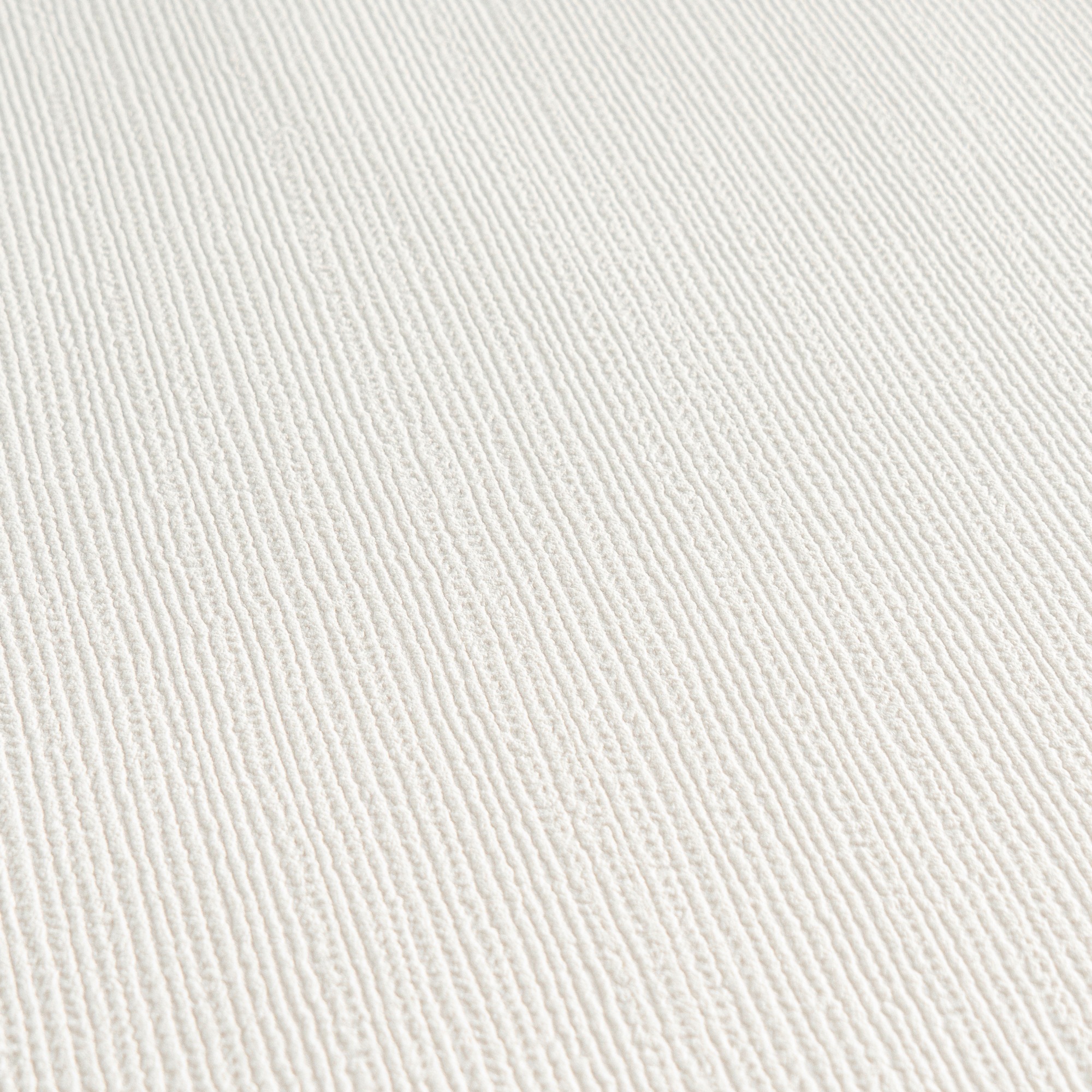 A.S. Création Vliestapete »Happy Spring Vliestapete überstreichbare Strukturtapete Weiß«, Strukturmuster, einfarbige Tapete in Textil-Optik überstreichbar für Wohnzimmer