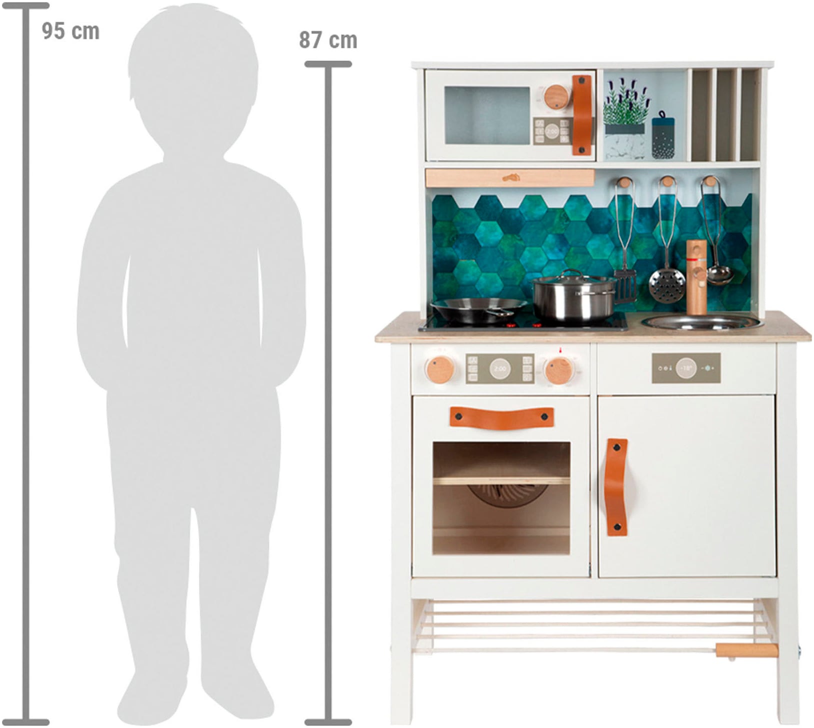 Small Foot Spielküche »Kinderküche "tasty"«, mit Licht und Sound