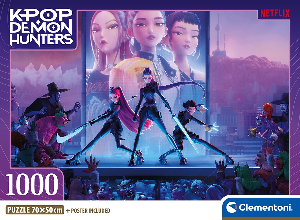 Clementoni® Puzzle »High Quality Collection Compact K-Pop Demon Hunters« Made in Europe