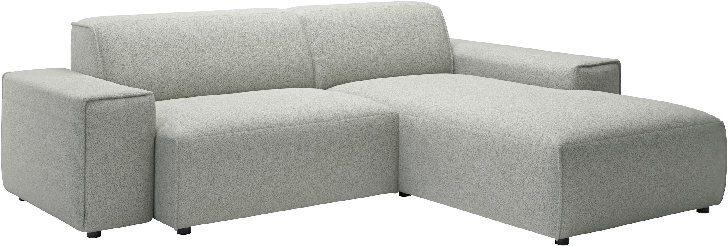 andas Ecksofa »Glimminge L-Form auch in Breitcord, Feincord + Easy care-Bezug,«, Breite 234, Zierkissen