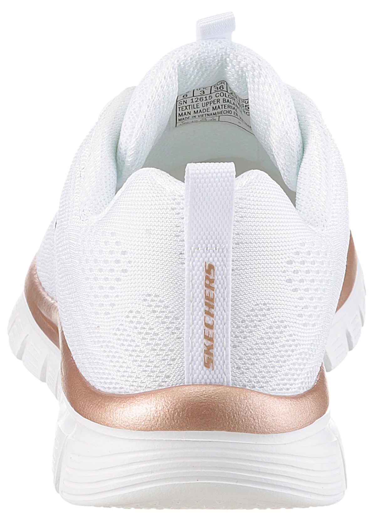 Skechers Sneaker »Graceful - Get Connected«, Freizeitschuh, Halbschuh, Schnürschuh für die Maschinenwäsche geeignet