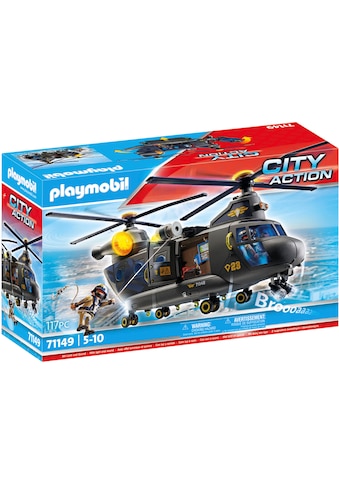Konstruktions-Spielset »SWAT-Rettungshelikopter (71149), City Action«, (117 St.)