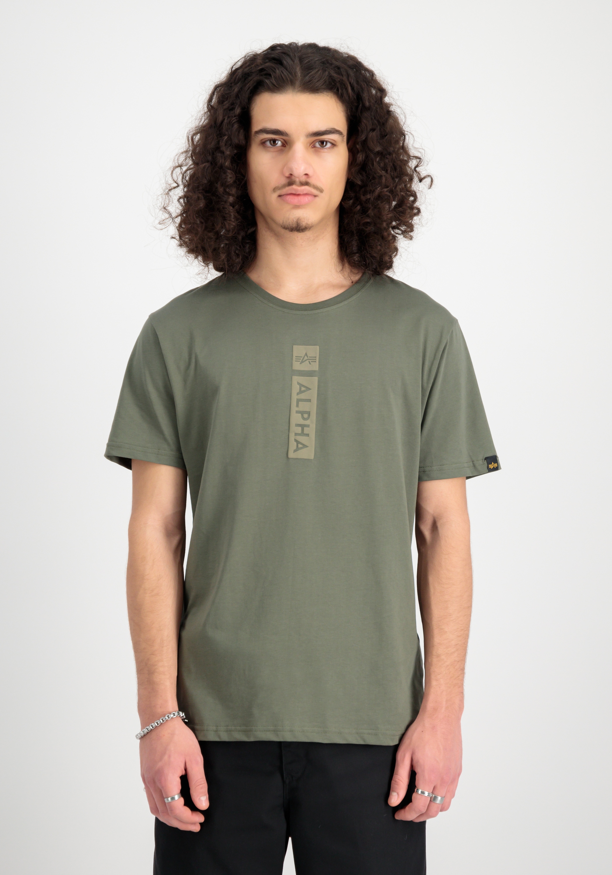Alpha Industries T-Shirt »Alpha Industries Men - T-Shirts Alpha Puff Print T«