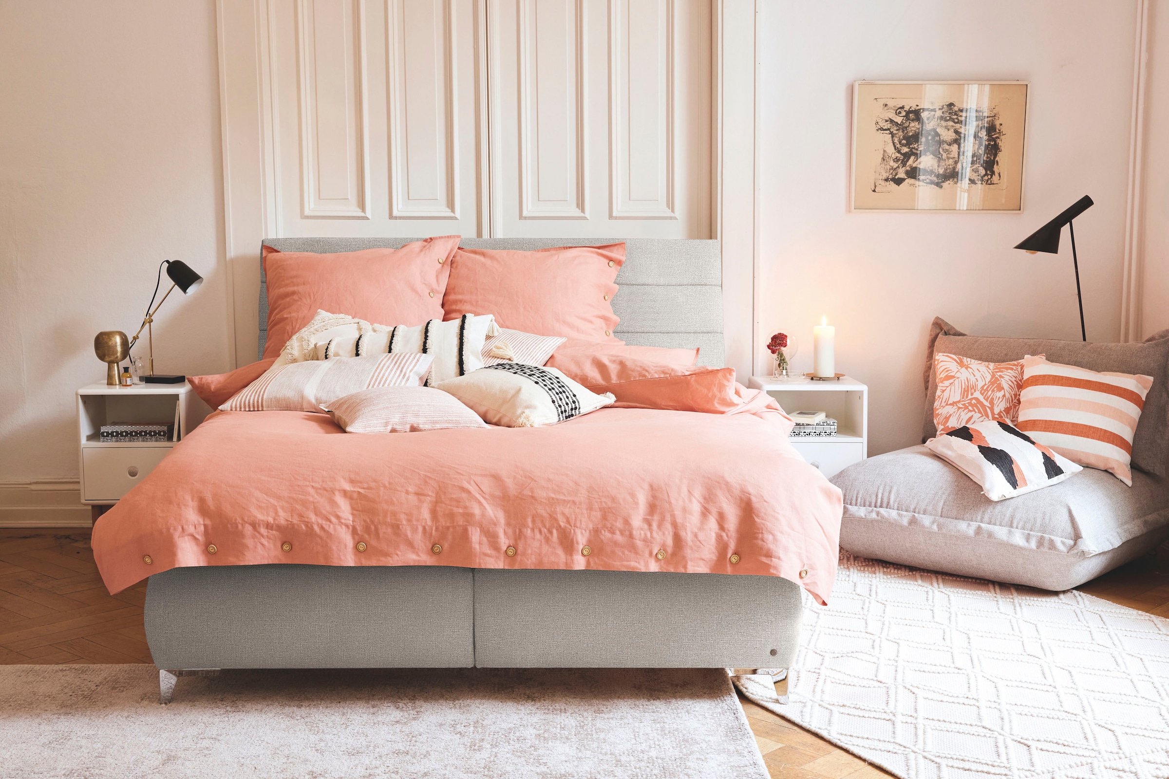 2. Bild von TOM TAILOR HOME Boxspringbett »SOFT LINES BOX«