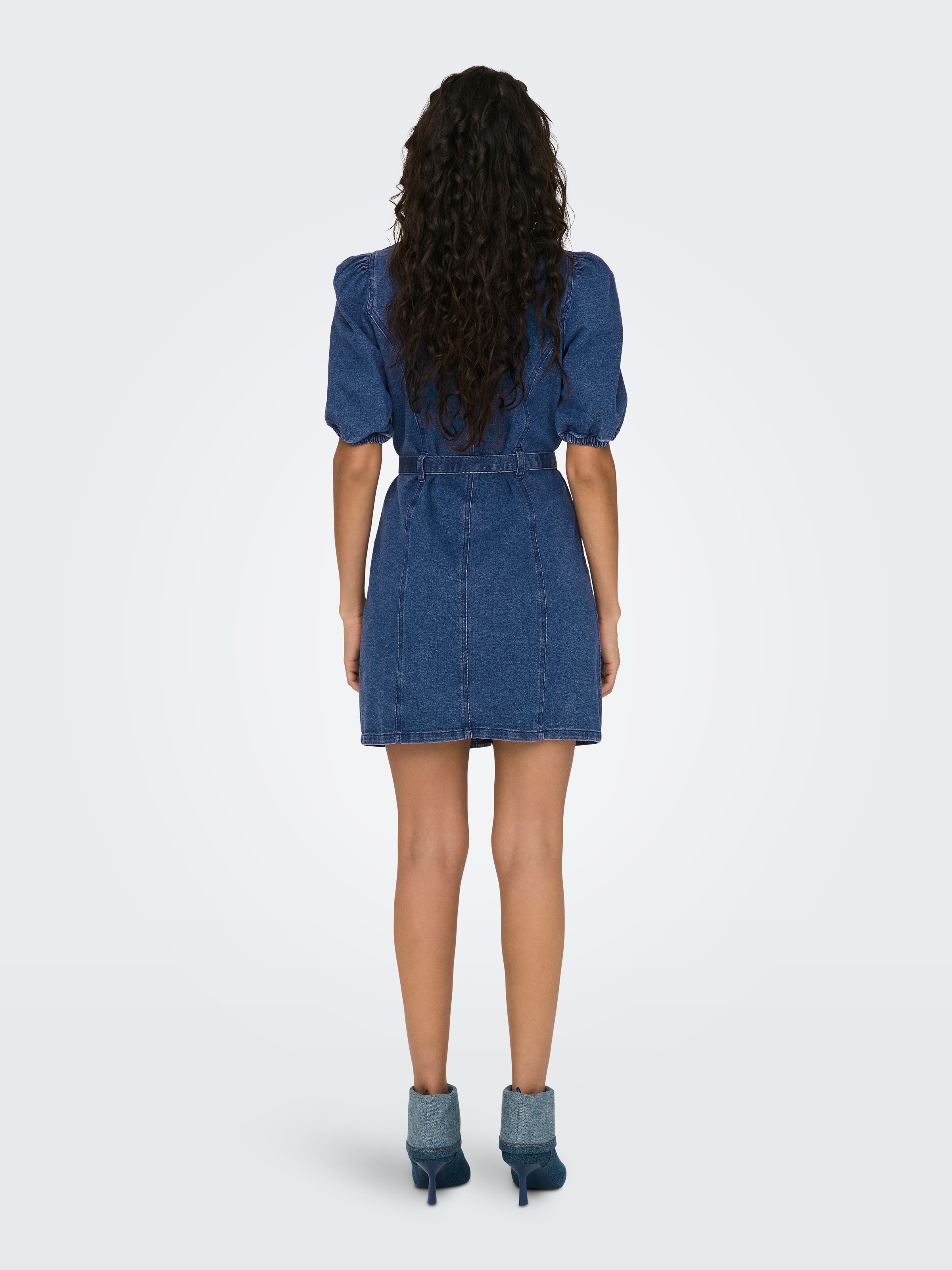 ONLY Jeanskleid »ONLVIBBE SS BELT DNM DRESS NOOS«
