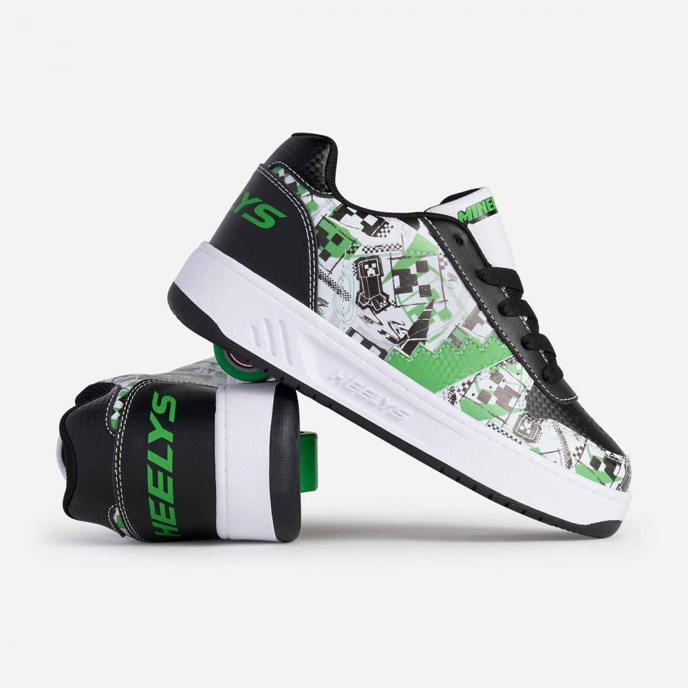 Heelys Sneaker »Minecraft Kama«  mit Schnürung, mit Rollen an der Sohle, für Kinder und Jugendliche