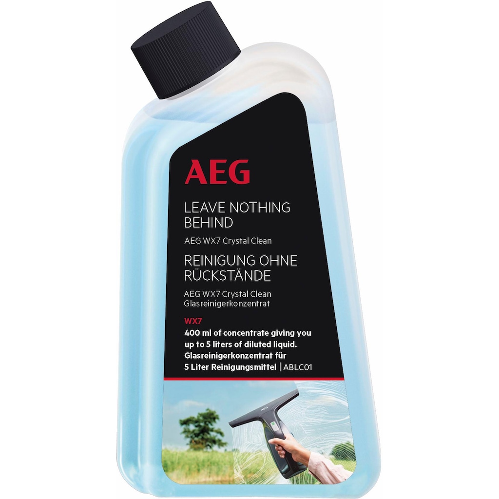 AEG Glasreiniger »ABLC01 WX7«, ergiebig für 5l Reinigungsmittel, Keine Schlieren