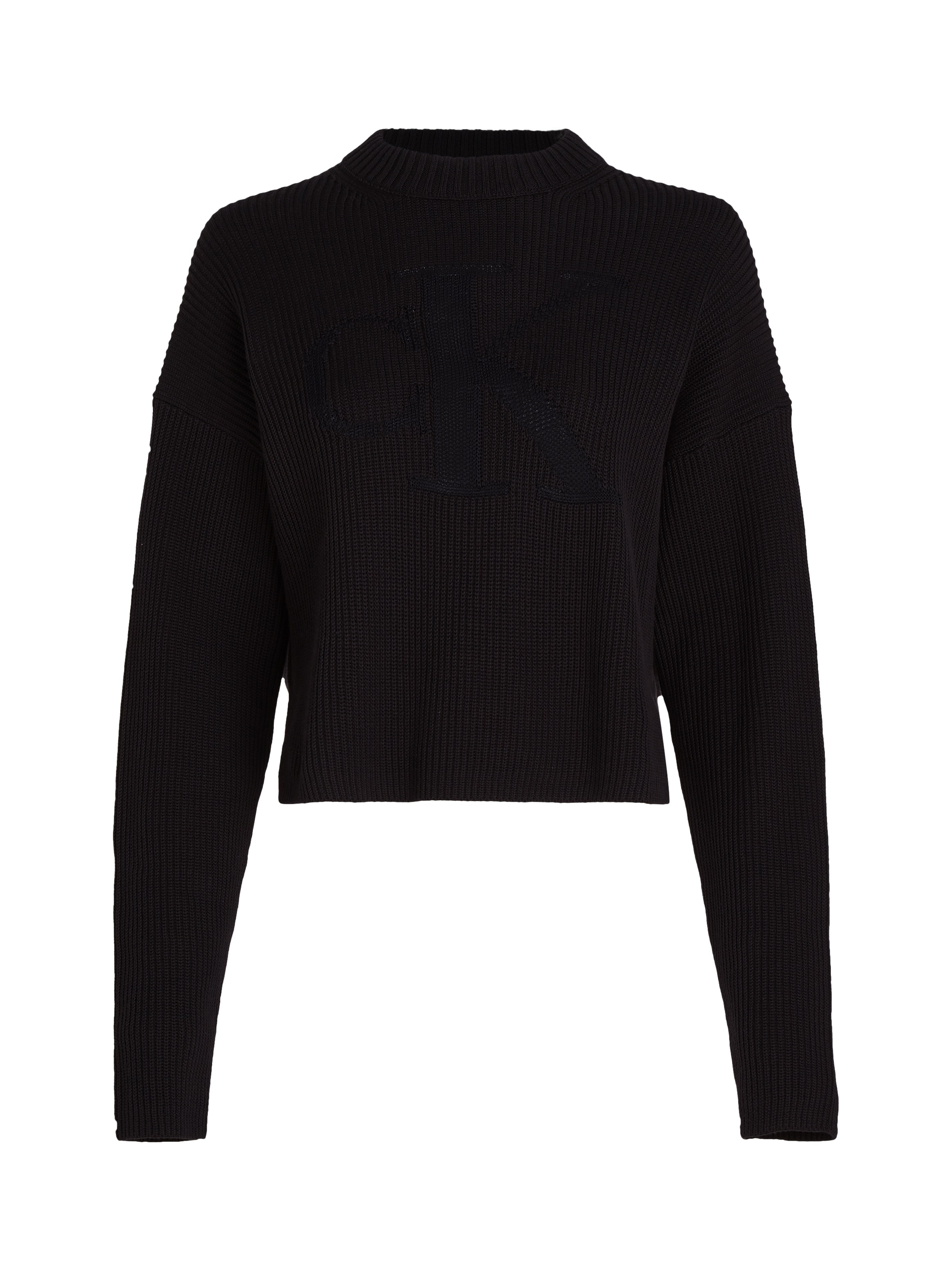 Calvin Klein Jeans Stehkragenpullover »LOGO INTARSIA REGULAR SWEATER«, mit Logostickerei