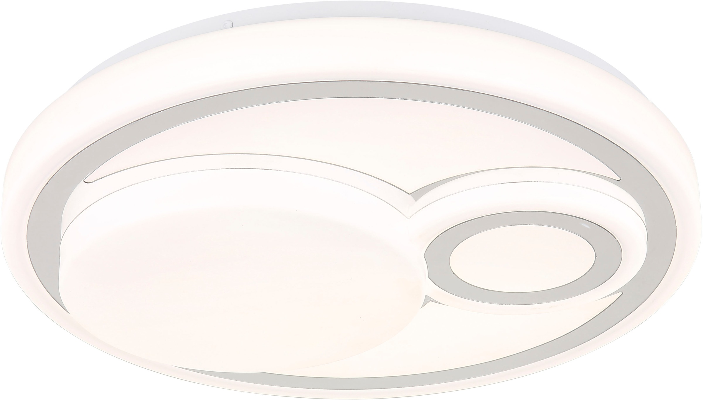 GLOBO LIGHTING Deckenleuchte »RUIZ« LED-Modul 1 Stk. warmweiß - kaltweiß De günstig online kaufen