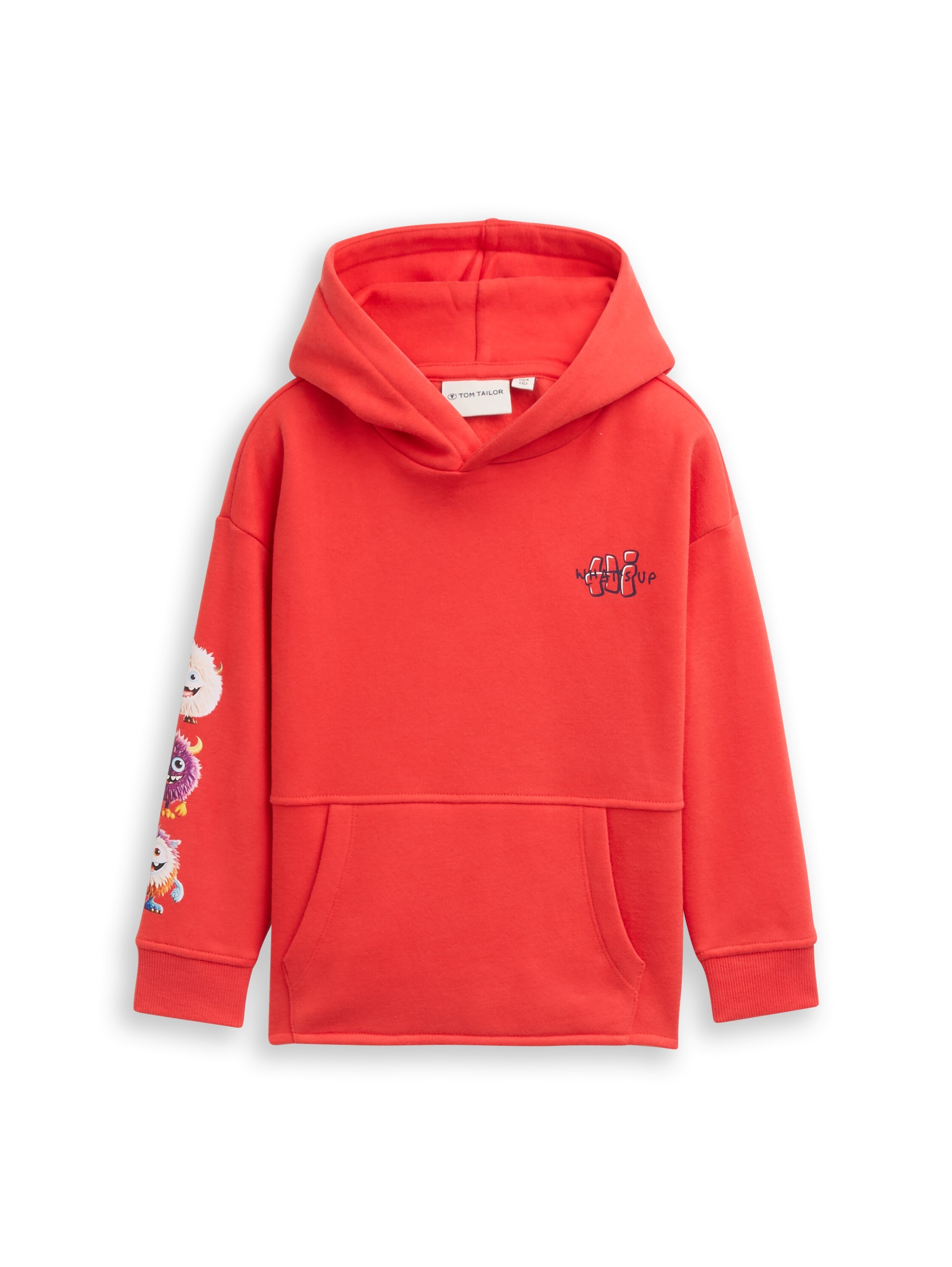 TOM TAILOR Hoodie , mit Elch-Frontprint und Rückenprint, für Kids
