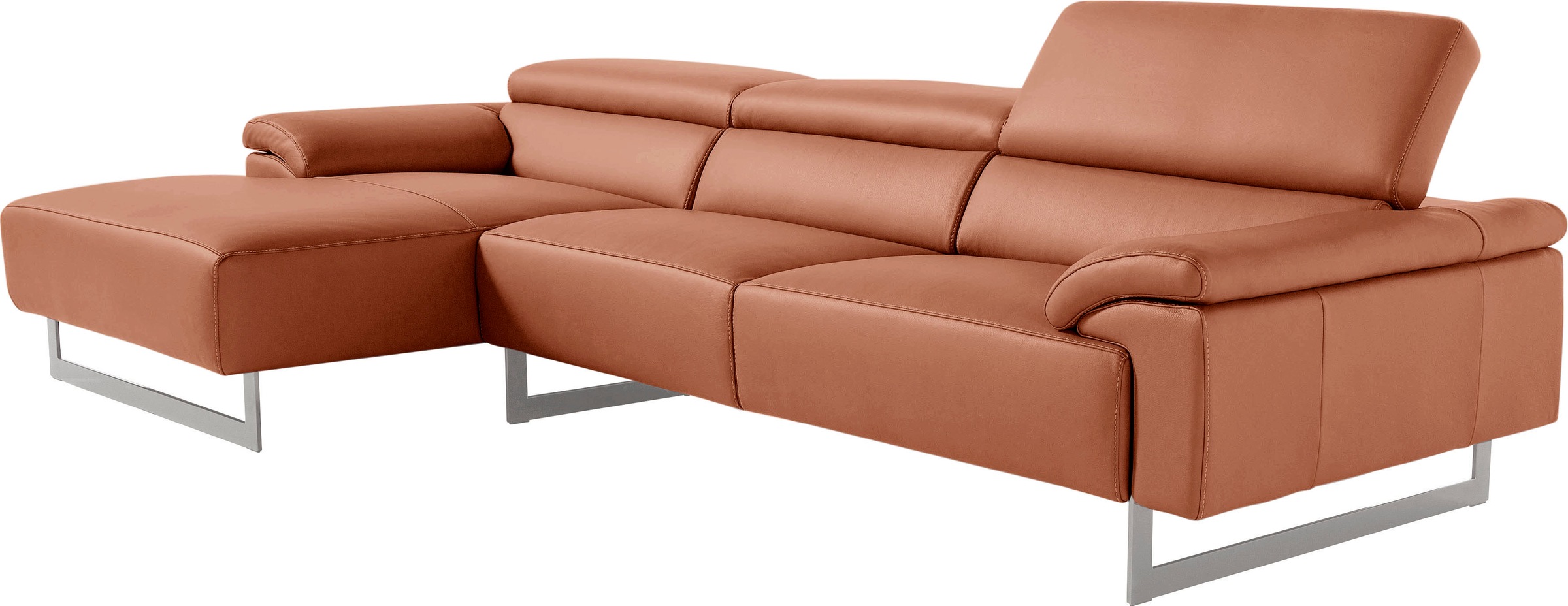 Egoitaliano Ecksofa »Malika, edel und bequem, Designsofa mit hochwertigen B günstig online kaufen