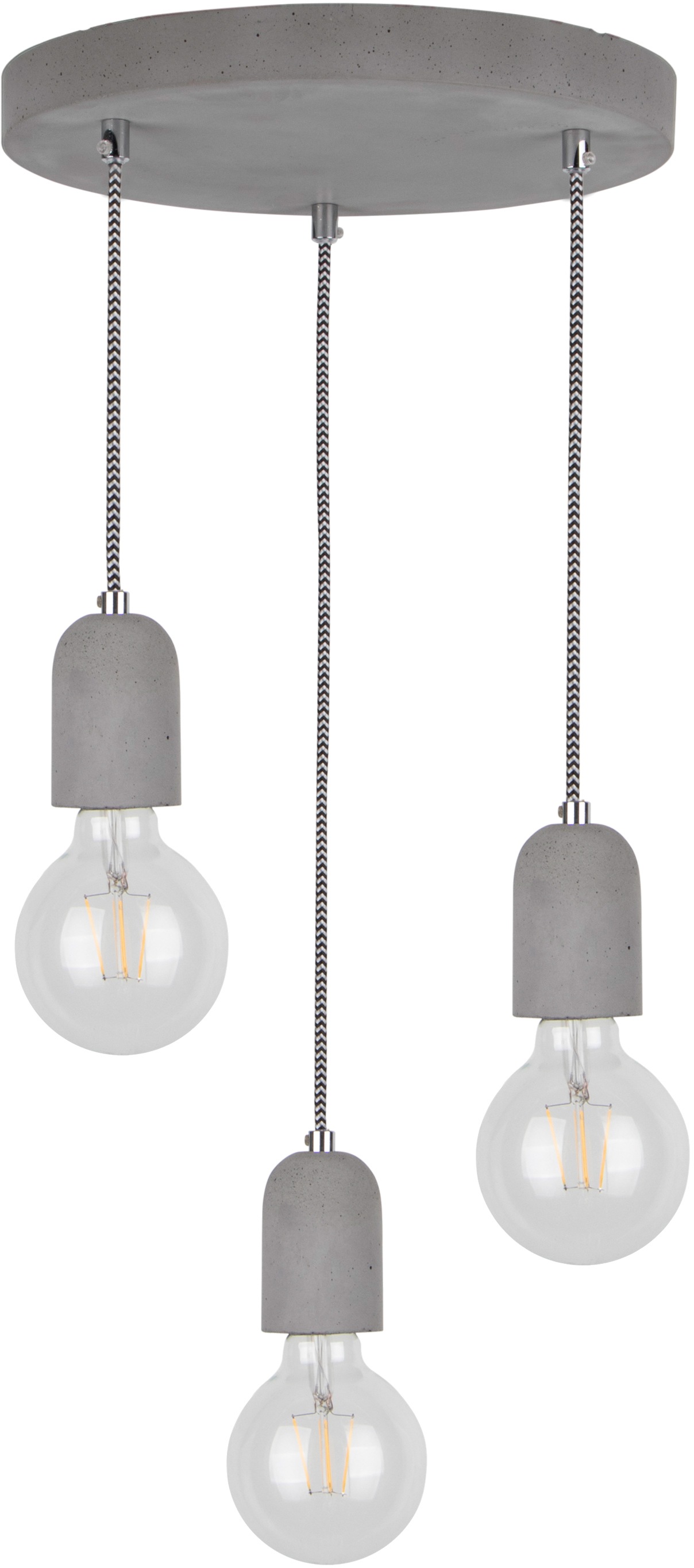 SPOT Light Pendelleuchte »AMORY«, 3 flammig, Leuchtmittel E27   ohne Leucht günstig online kaufen