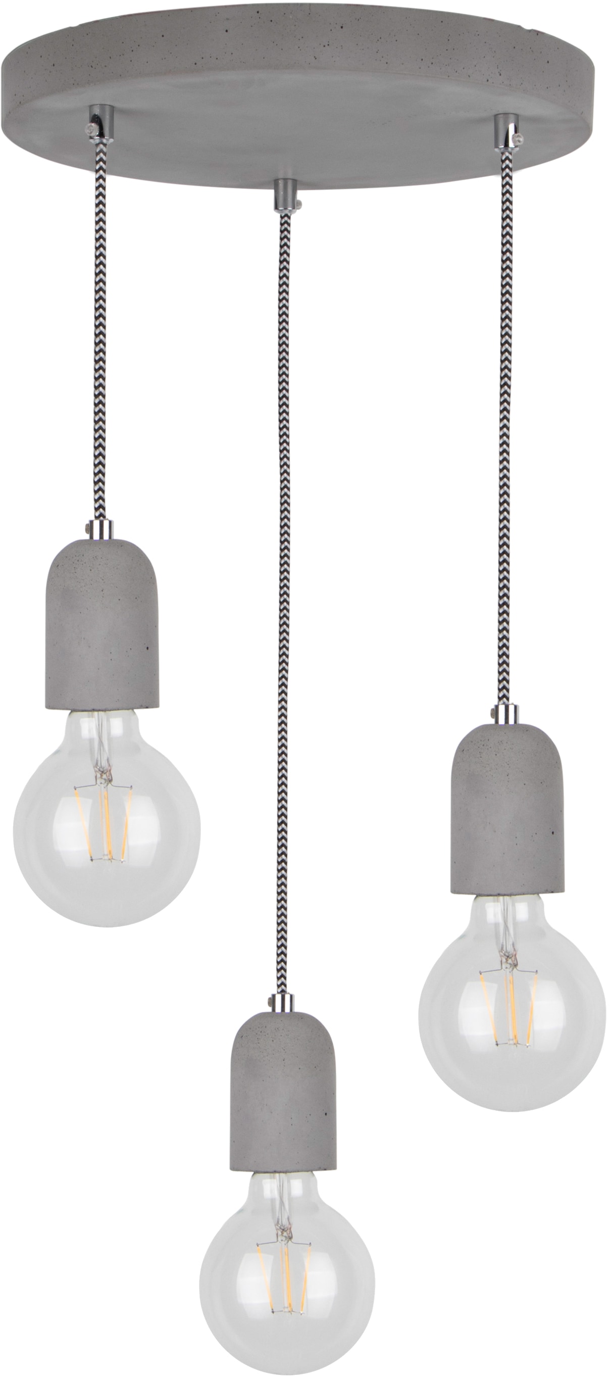 SPOT Light Pendelleuchte »AMORY«, 3 flammig, Leuchtmittel E27   ohne Leucht günstig online kaufen