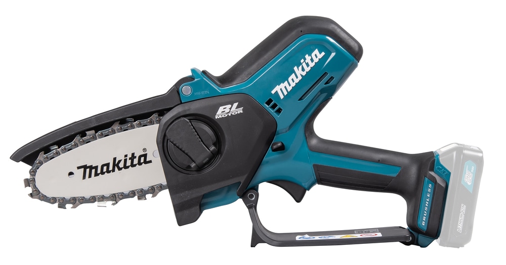 Makita Akku-Säge »»UC100DZ« 12V max., 10 cm, 8 m/s, ohne Akku und Ladegerät« zum Ausasten + für Korrekturschnitte, speziell für Park-und Baumpflege