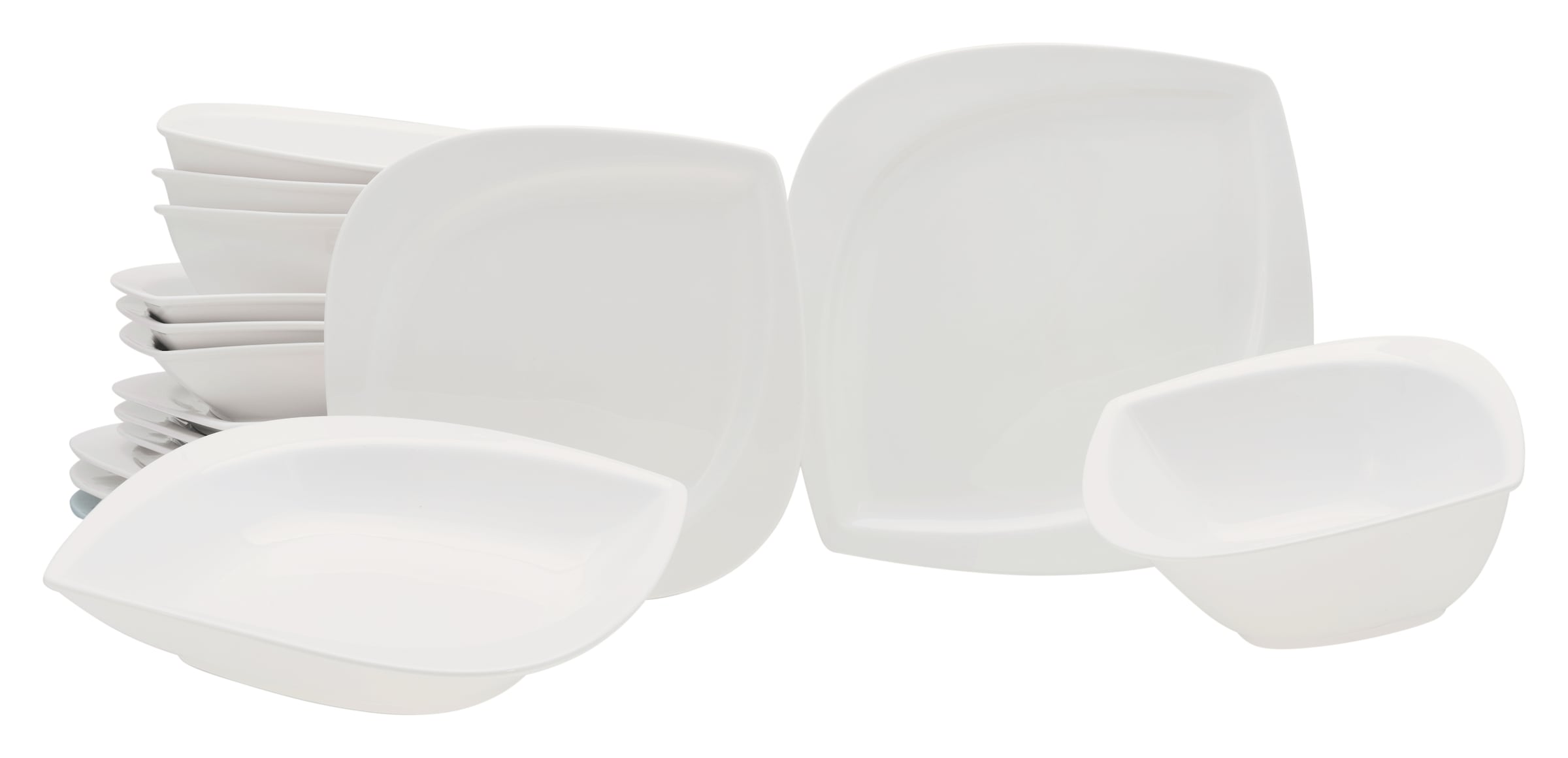 CreaTable Kombiservice »Melbourne« extravagante Form günstig online kaufen