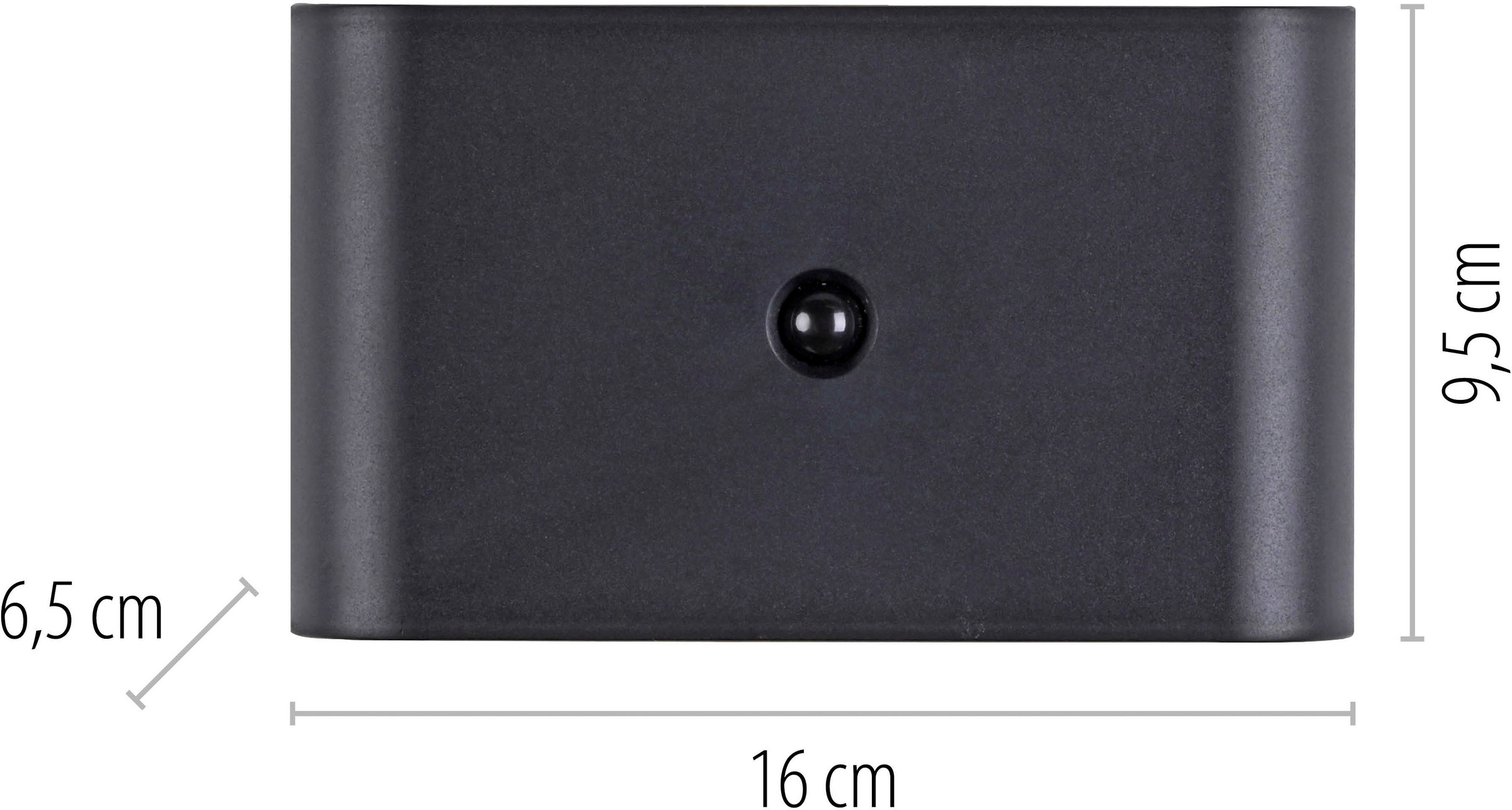 JUST LIGHT LED Wandleuchte »AKKU ZIDDY« LED-Board 1 Stk. Warmweiß Bewegungsmelder, Akkubetrieben, magnetische Befestigung