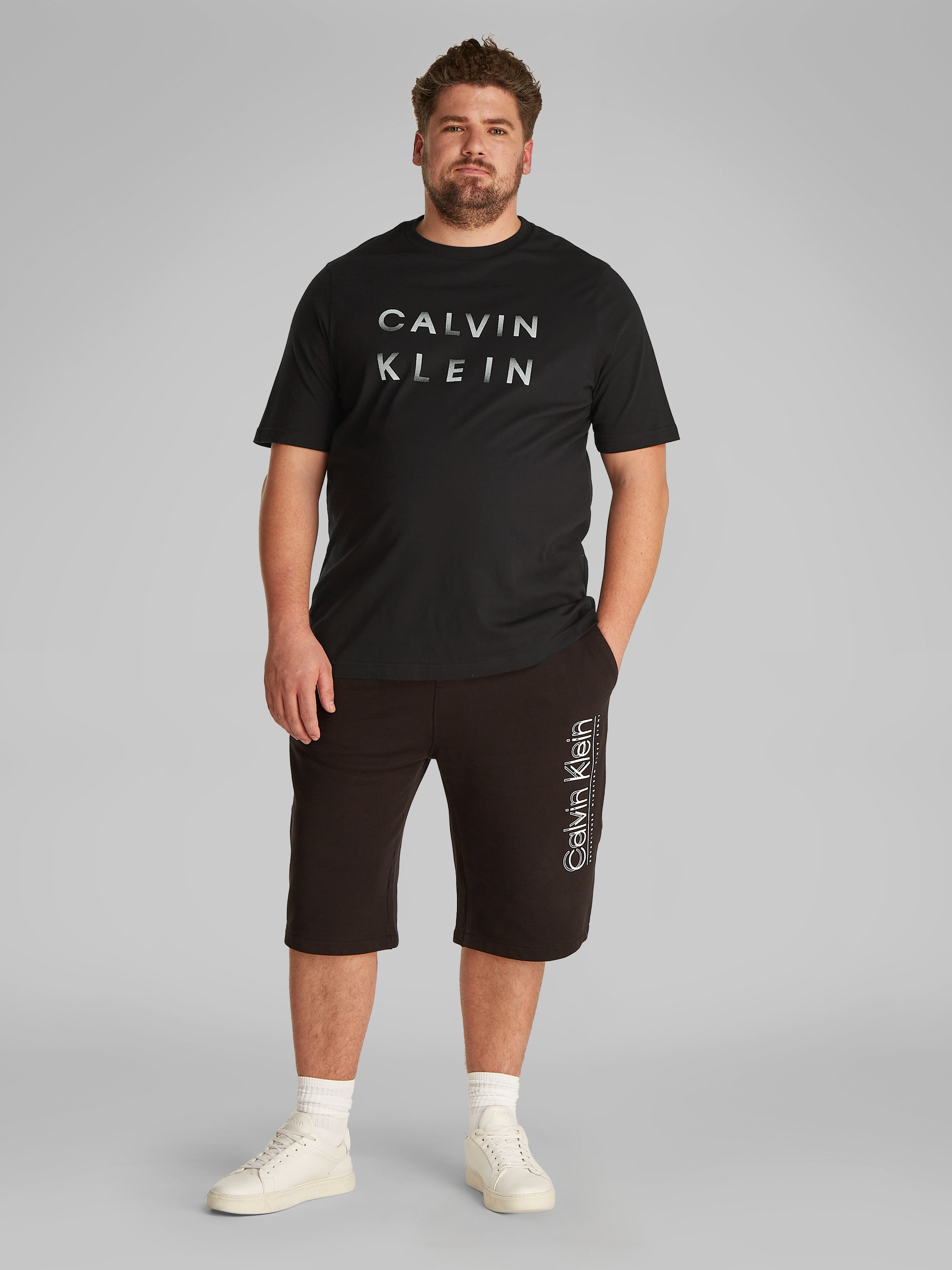 Calvin Klein Big&Tall T-Shirt »BT_CP-ENLARGED LOGO T-SHIRT«, in großen Größen