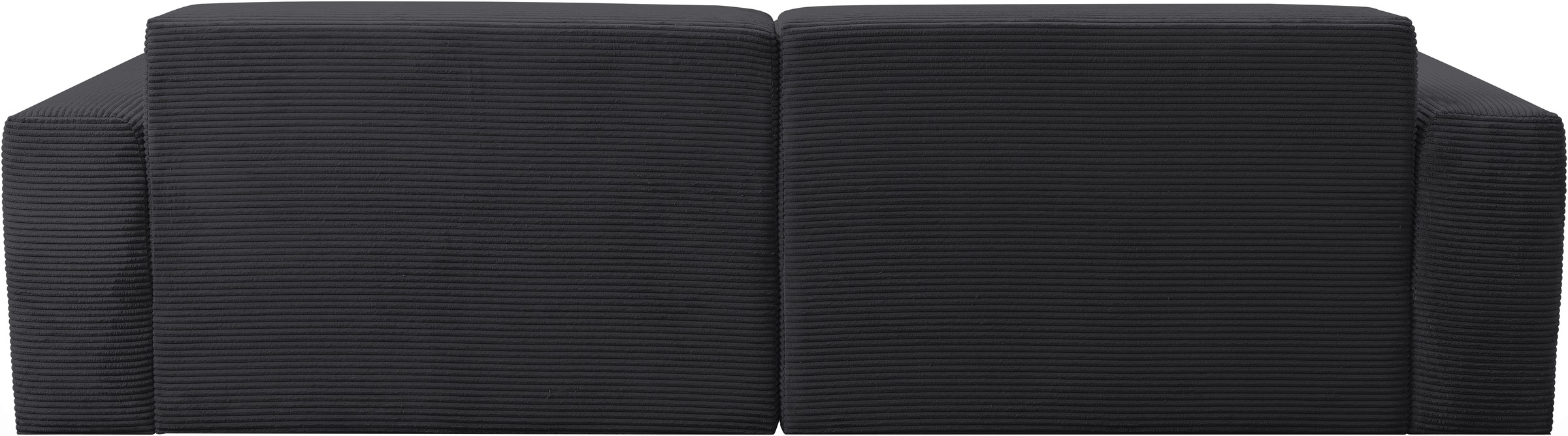 WERK2 Sofa »Zeus 3-Sitzer 256 cm breit, 105 cm tief, Big-Sofa, modern & bequem« Curvy Trend 3-Sitzer mit urbaner Optik