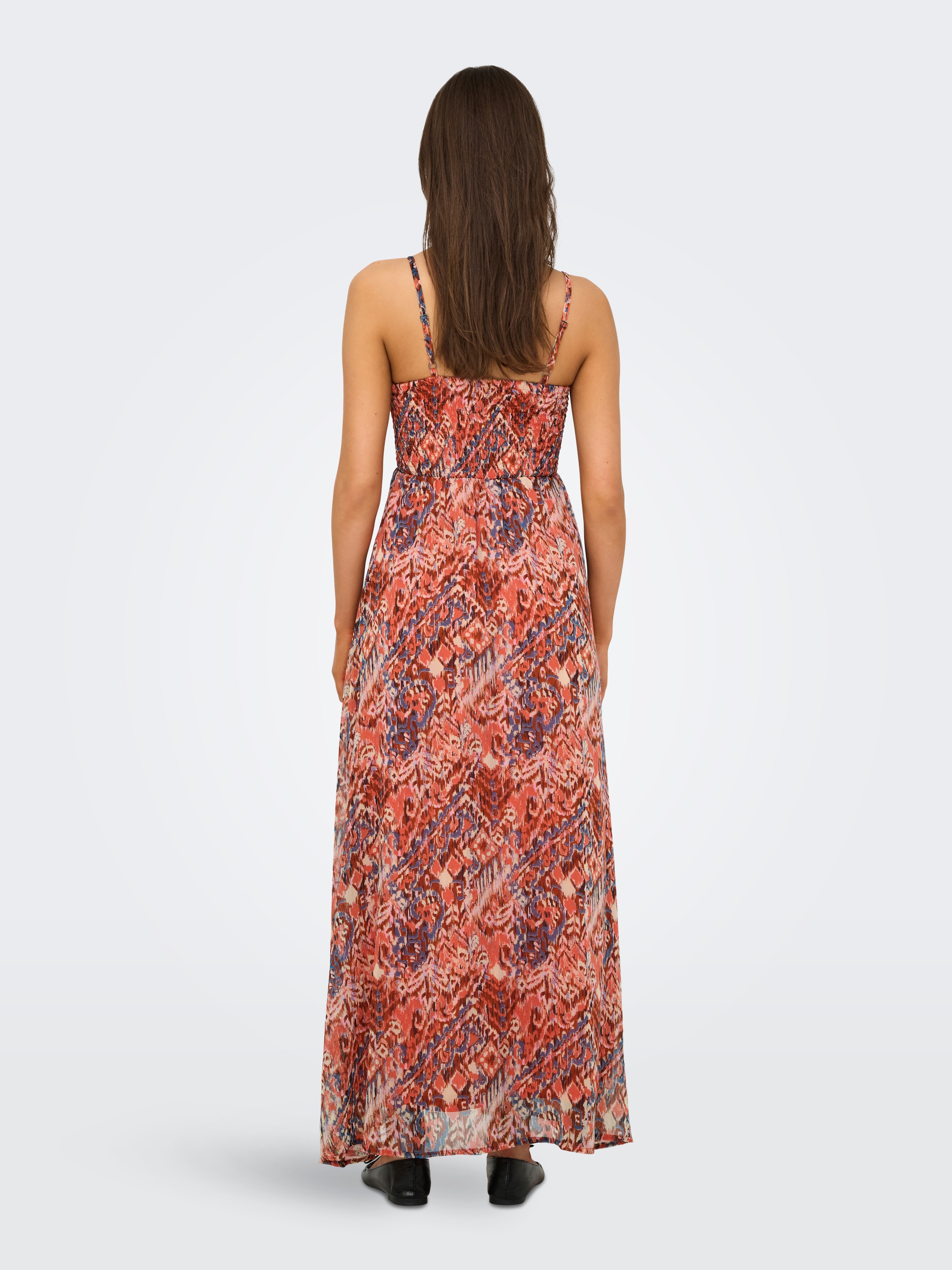 ONLY Maxikleid »ONLELENA VIKKI LIFE STRAP ANK DRESS WVN«, Sommerkleid