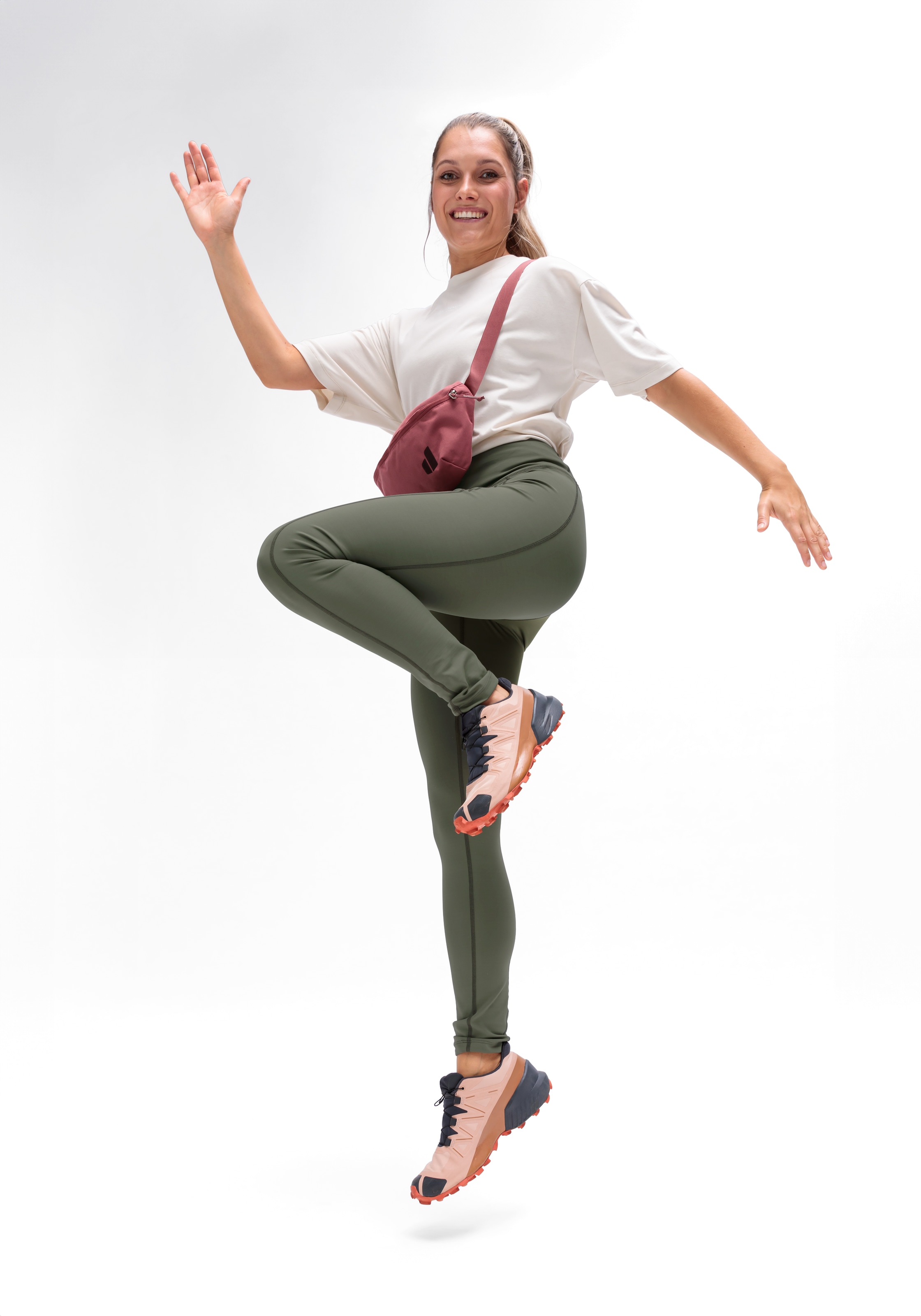 Maier Sports Funktionstights »MS FAV Long Tight W«  Damen Tights, elastische Leggings, bequeme Wanderhose, Tight Fit