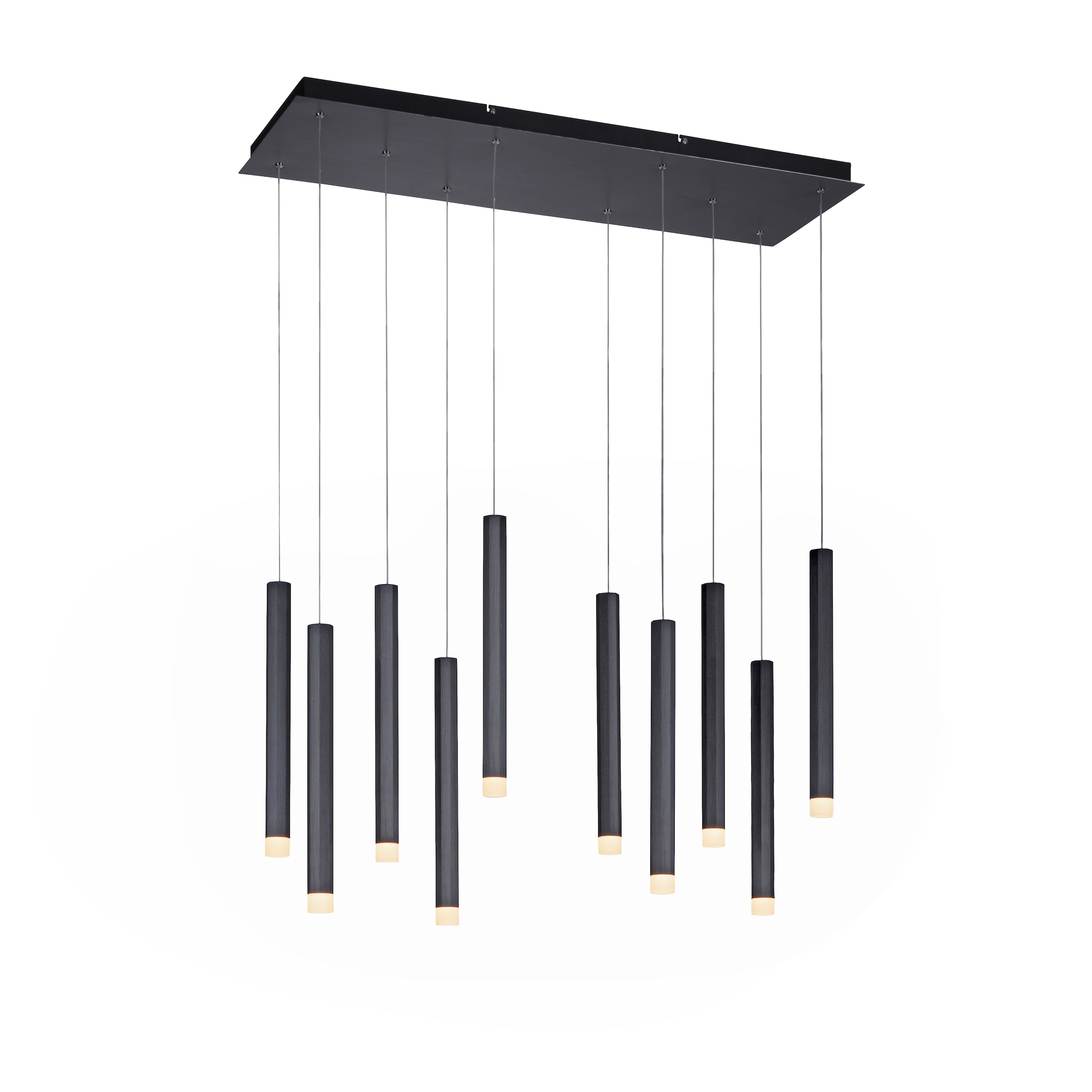JUST LIGHT Pendelleuchte »BRUNO«, 10 flammig, Leuchtmittel LED-Board | LED fest integriert, LED