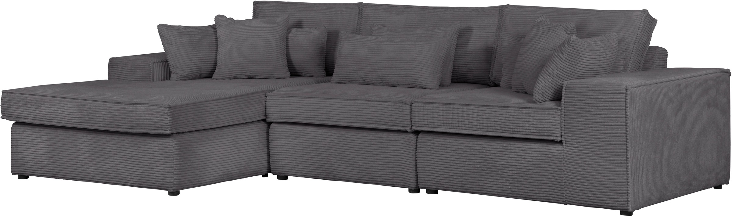 RAUM.ID Ecksofa »Florid L-Form«, 3 Teile, bestehend aus Modulen, viele Bezugsqualitäten, auch in Cord