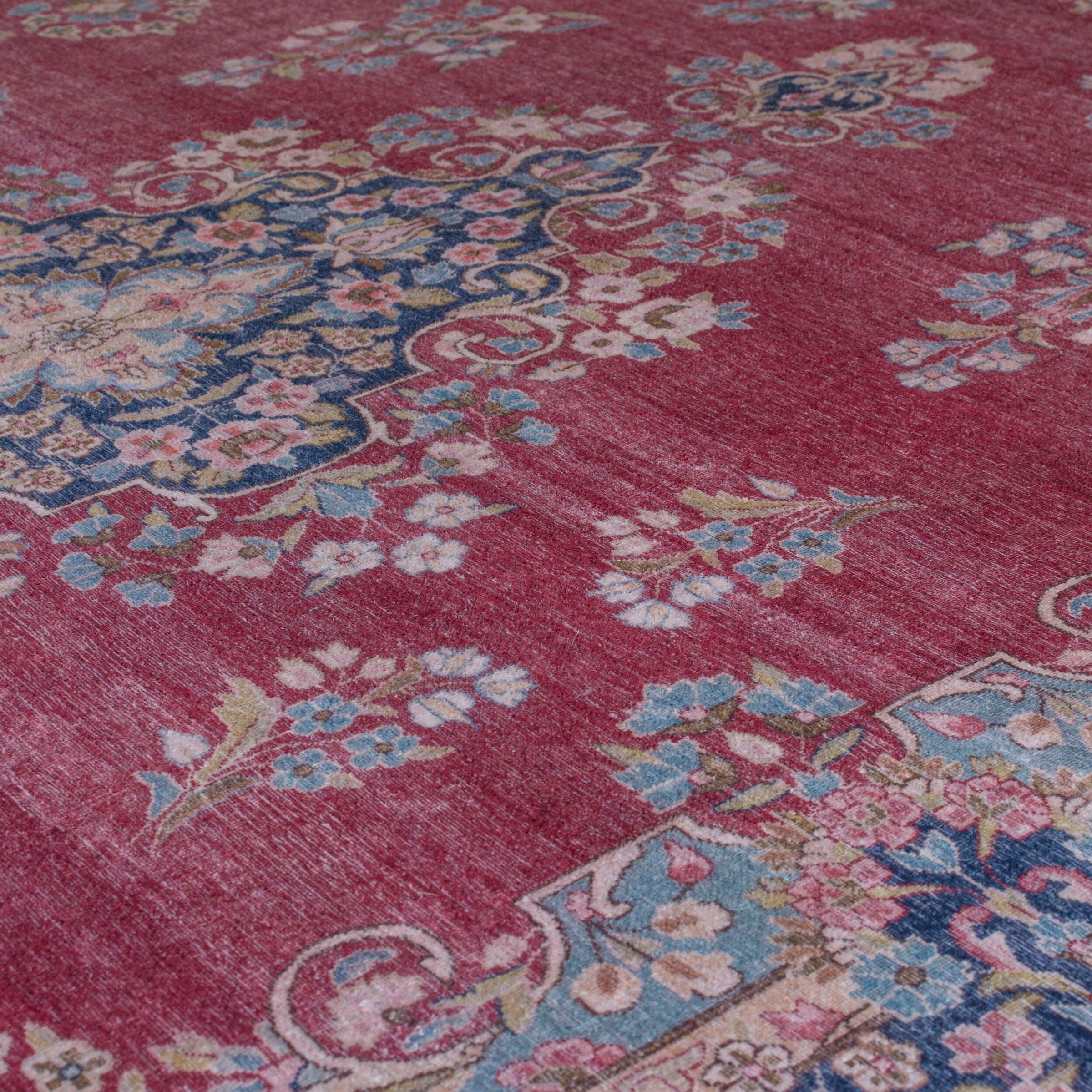 FLAIR RUGS Teppich »Colby«, rechteckig, 7 mm Höhe, fußbodenheizungsgeeignet, Orient-Optik, Vintage Design, waschbar